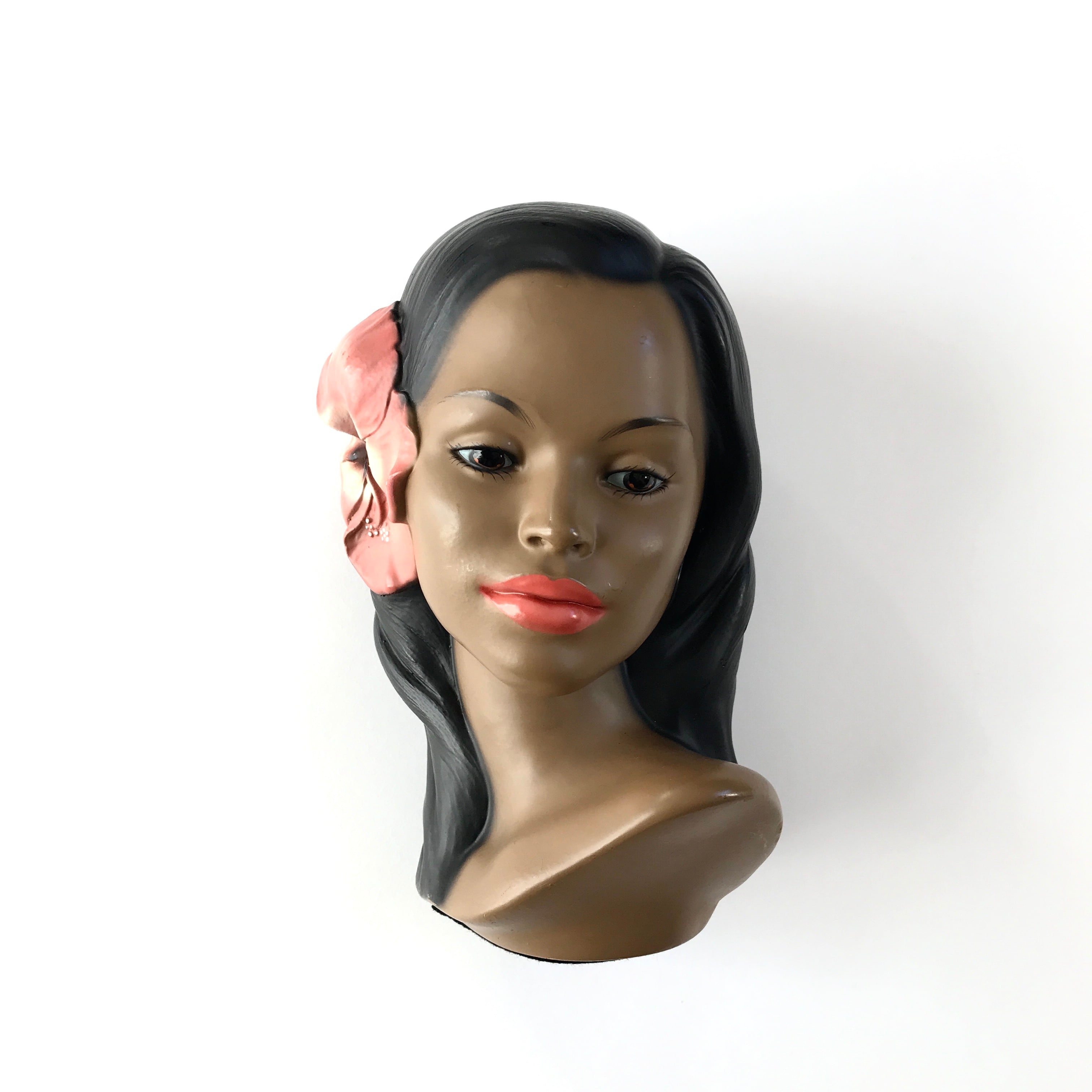50's Marwal Hula Girl Bust / フラヘッド 002 | mountain okinawa