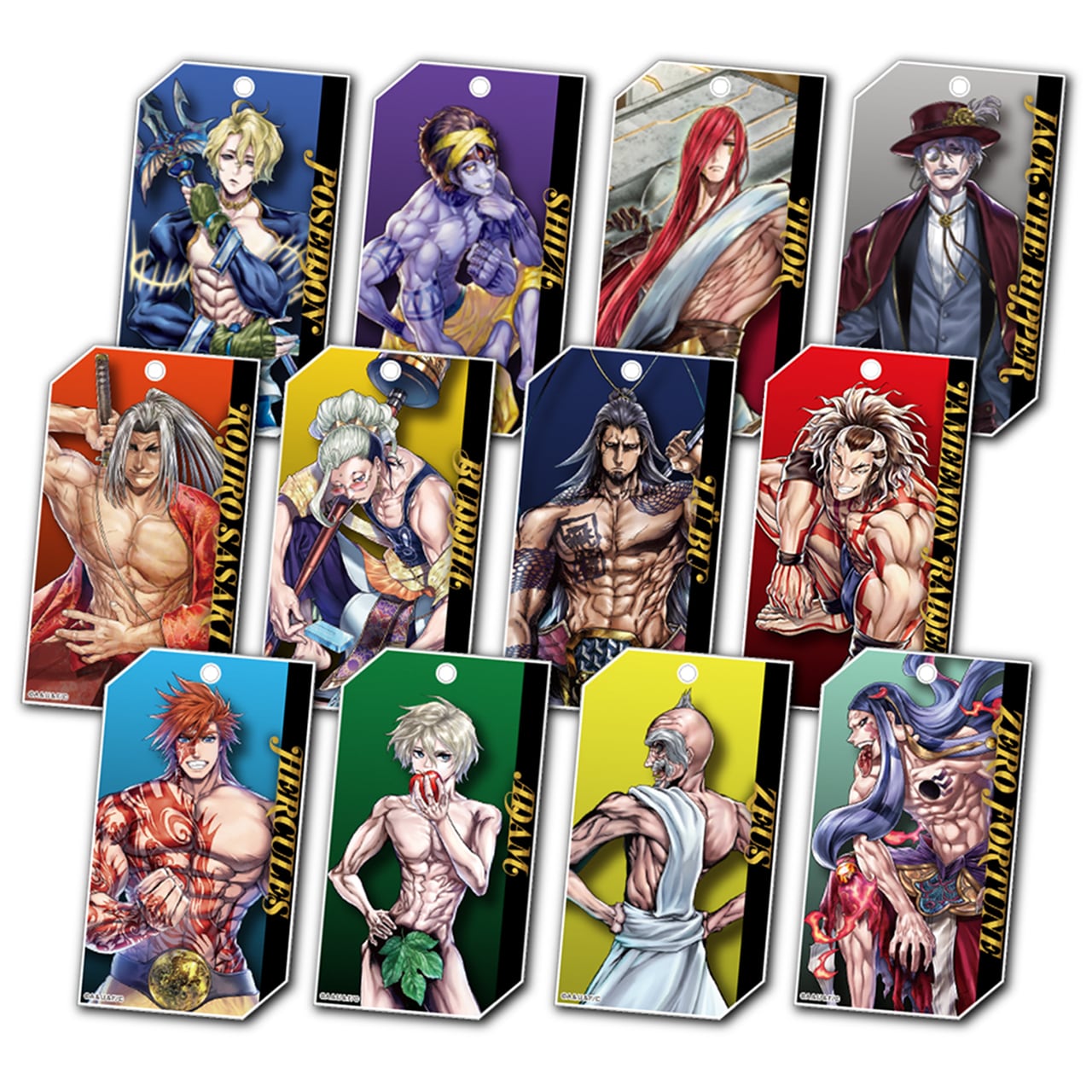 終末のワルキューレ トレーディングアクリルキーホルダー ※ランダム