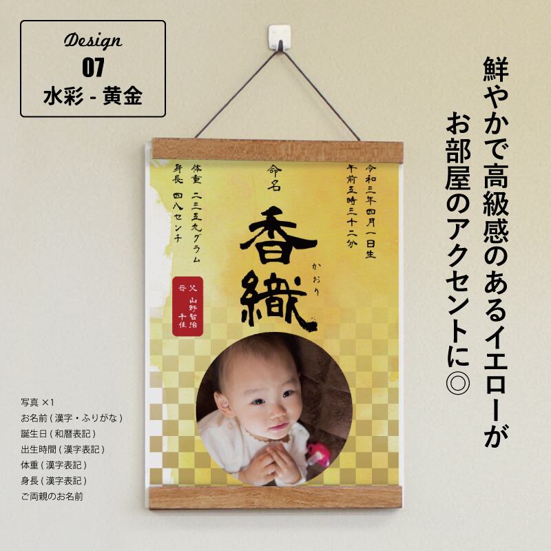 選べるデザイン14種類〉ハローエンジェル ベビーアートポスターB【A4