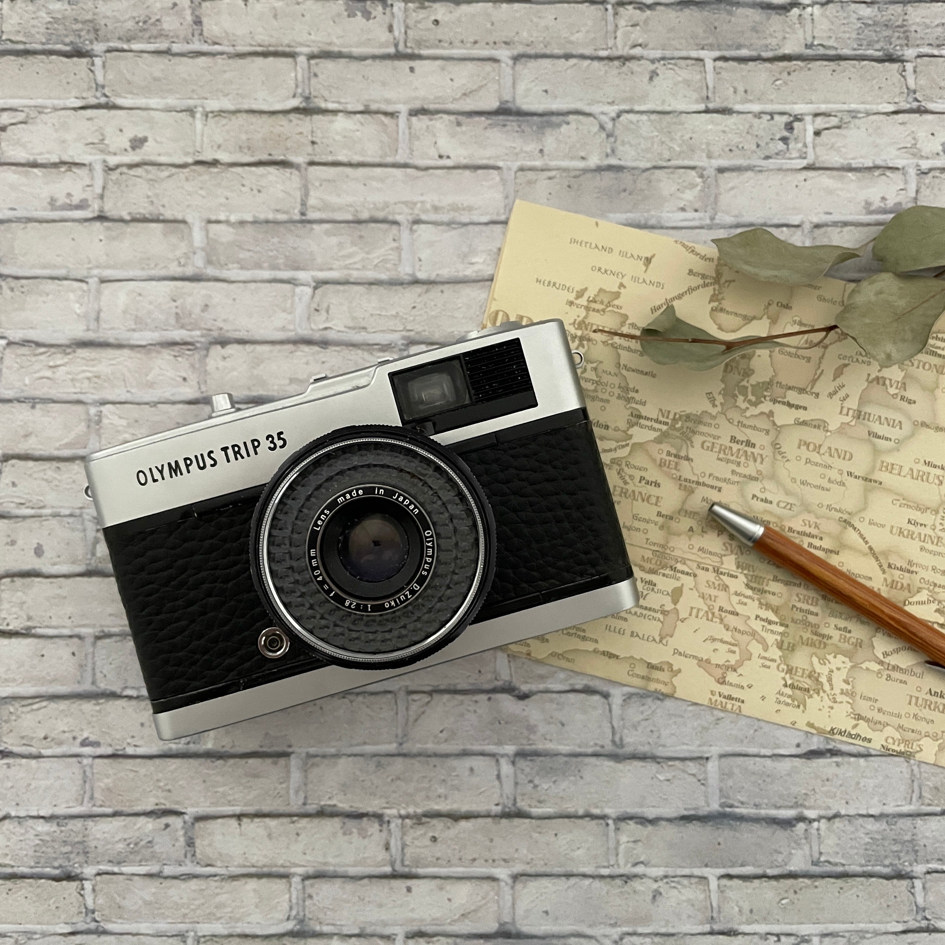 【ジャンク品】オリンパス Olympus Trip 35 ブラック c3612 楽天市場】【整備済】【保証付 】 オリンパス OLYMPUS TRIP 35