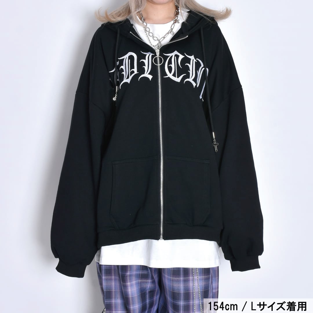 ネコ耳ロゴZIPパーカー | VOLCAN&APHRODITE