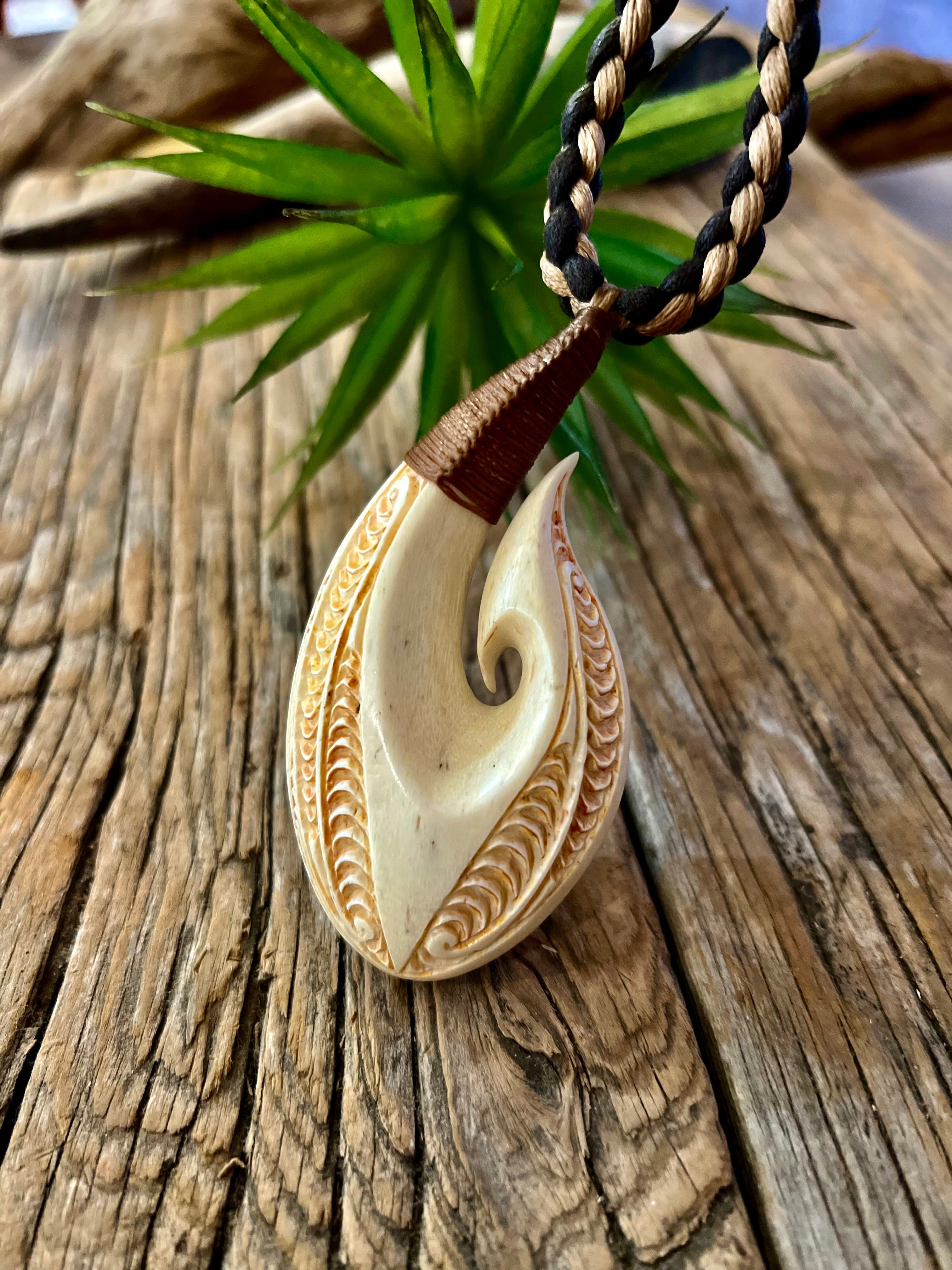 マッコウクジラ歯hook | Kz'bone