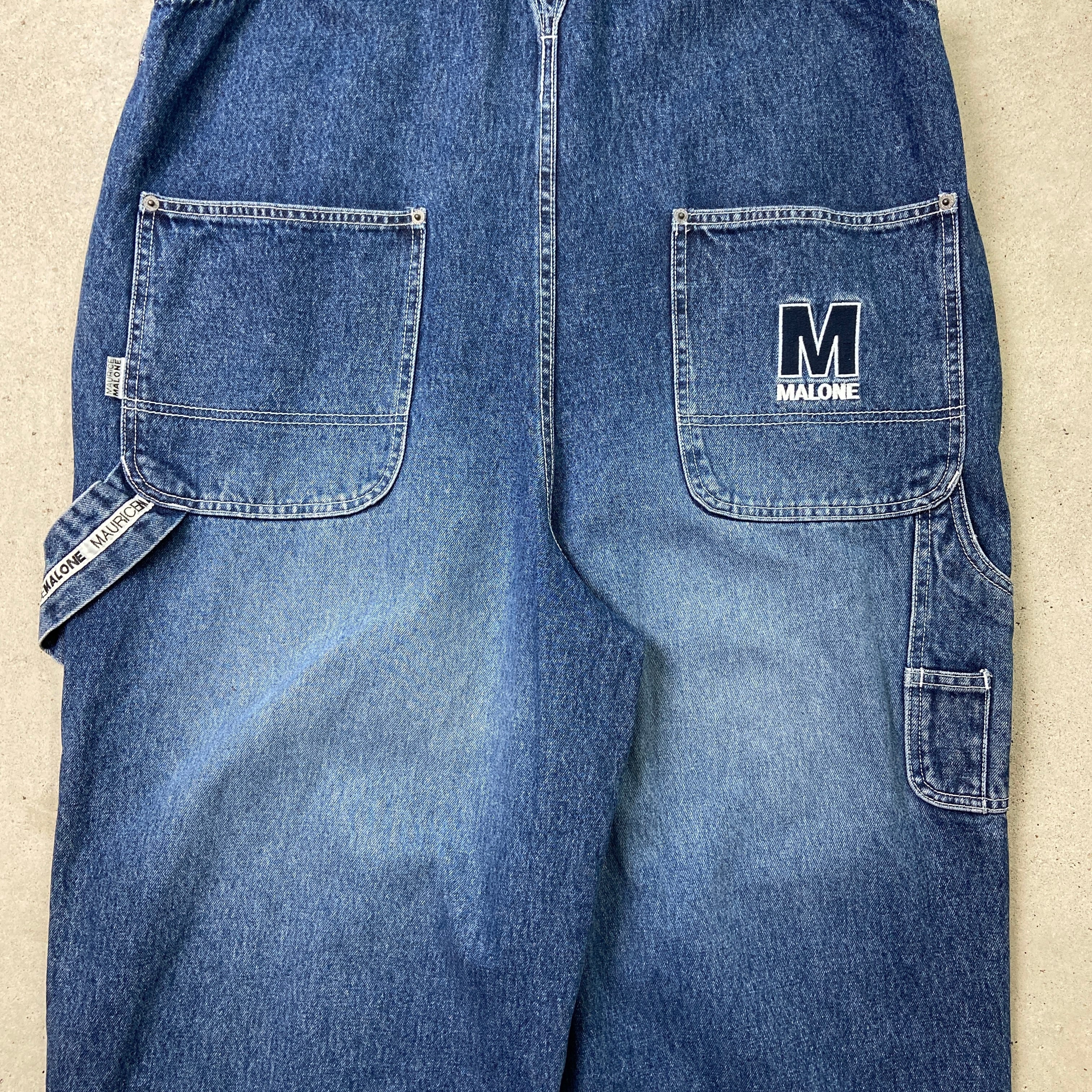 90年代 MAURICE MALONE モーリスマローン HIPHOP デニム