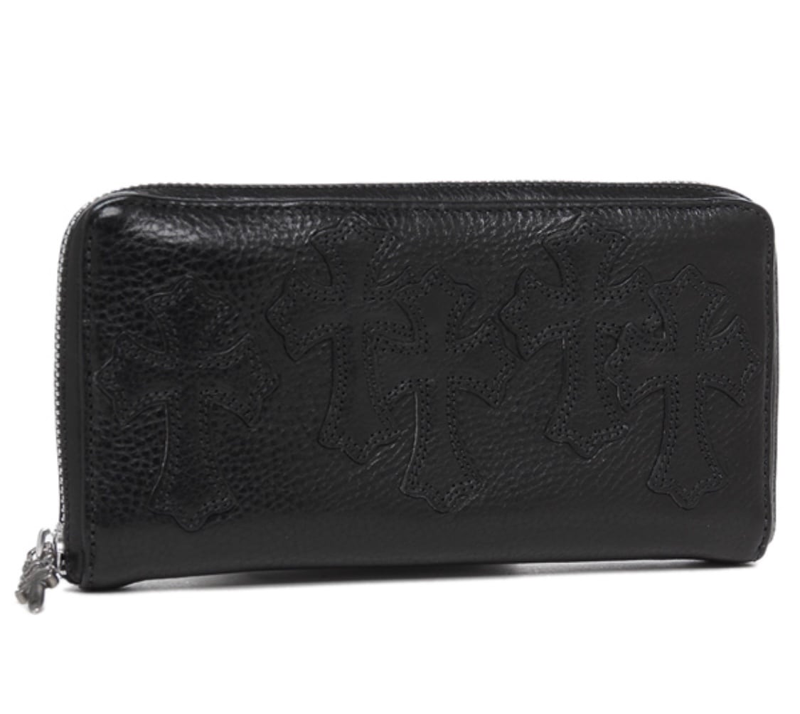 クロムハーツ CHROME HEARTS 長財布 ブラック メンズ BLACK | chromehearts