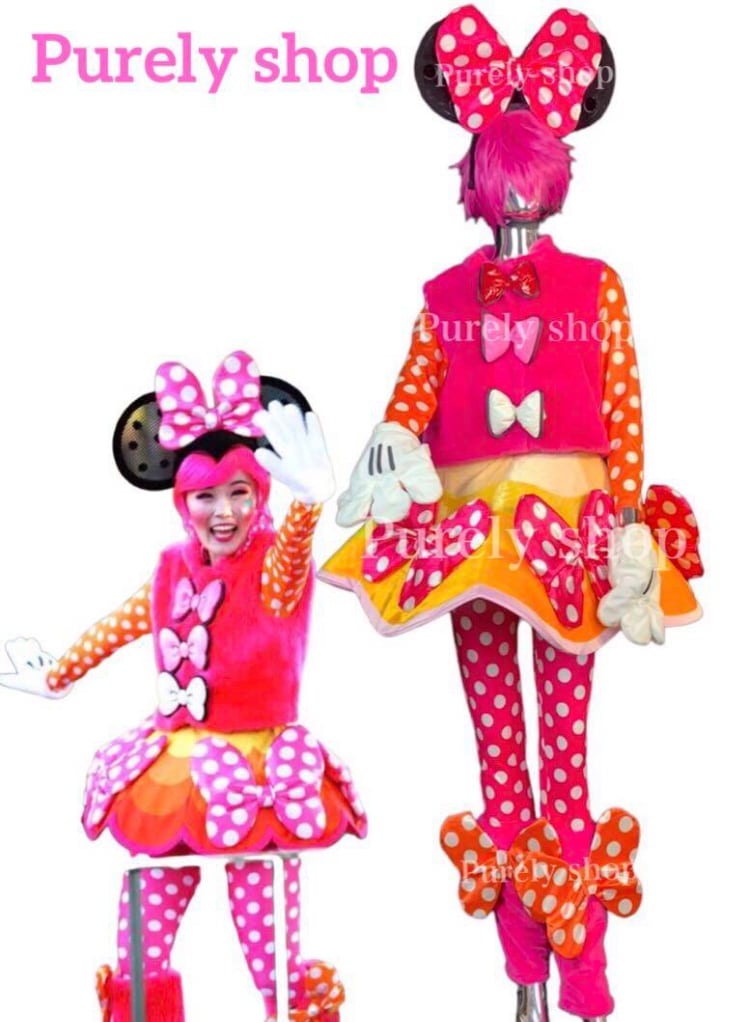ディズニー ミニーのファンダーランド パルパルーザ ダンサー衣装 D