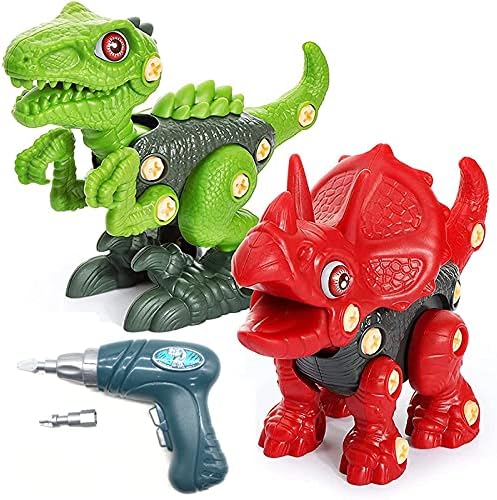 ロボットプラザ(ROBOT PLAZA) 恐竜 組み立て おもちゃ 電動ドリル 卵