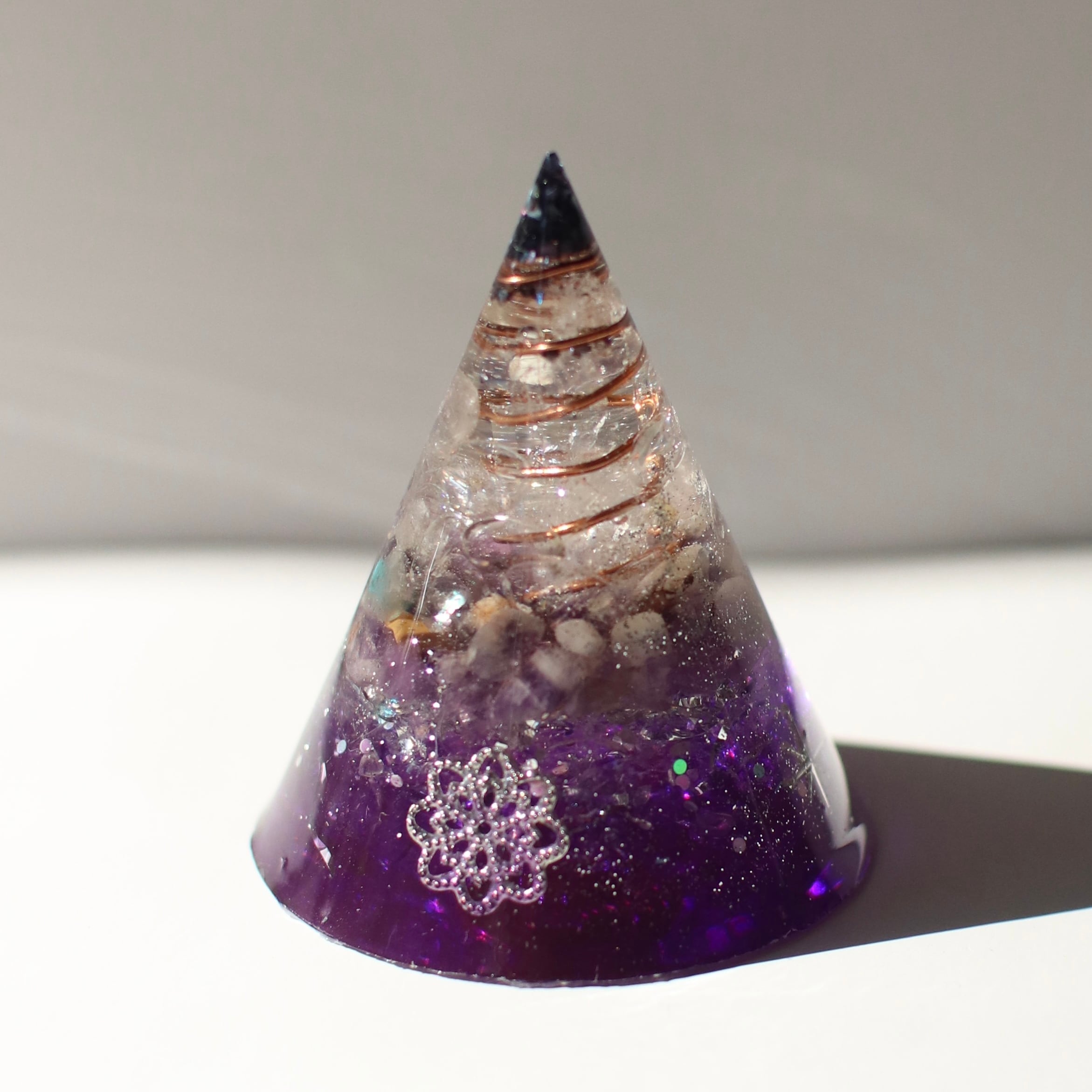 オルゴナイト アメジスト 水晶 | BLUE MOON STONE