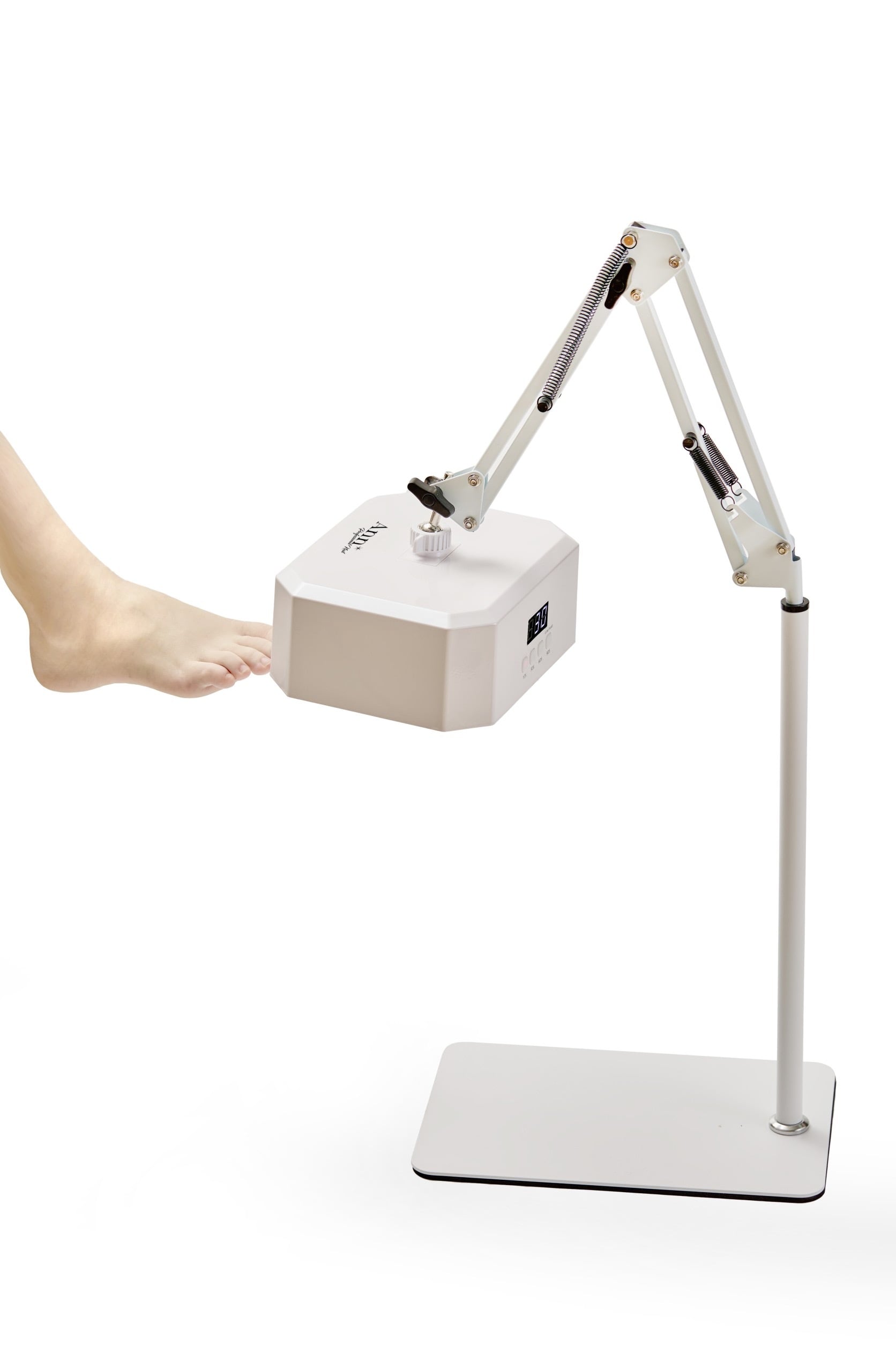 フットLED＆UVライト デミルナ【専用ポール付】#65102 | プラスディー