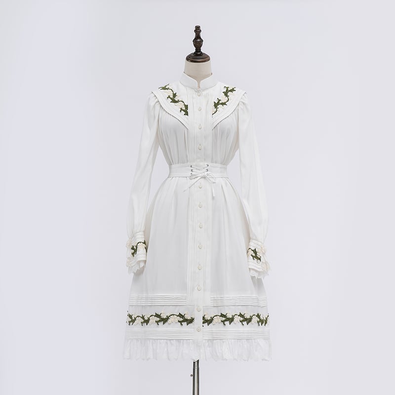 スズランの谷 モチーフレースワンピース | HoshibakoWorks