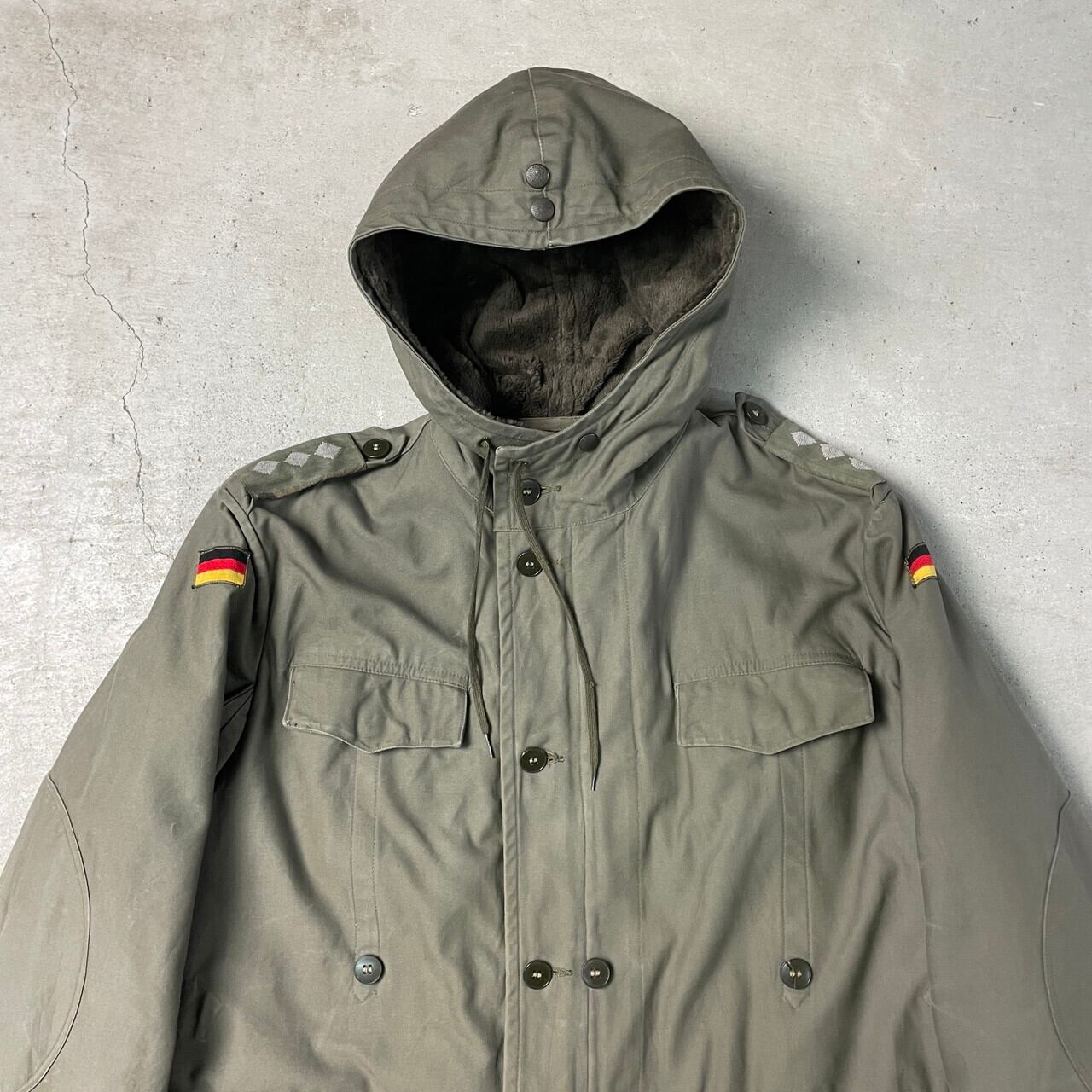 70年代ドイツ軍実品 フィールドパーカー モッズコートライナー付き