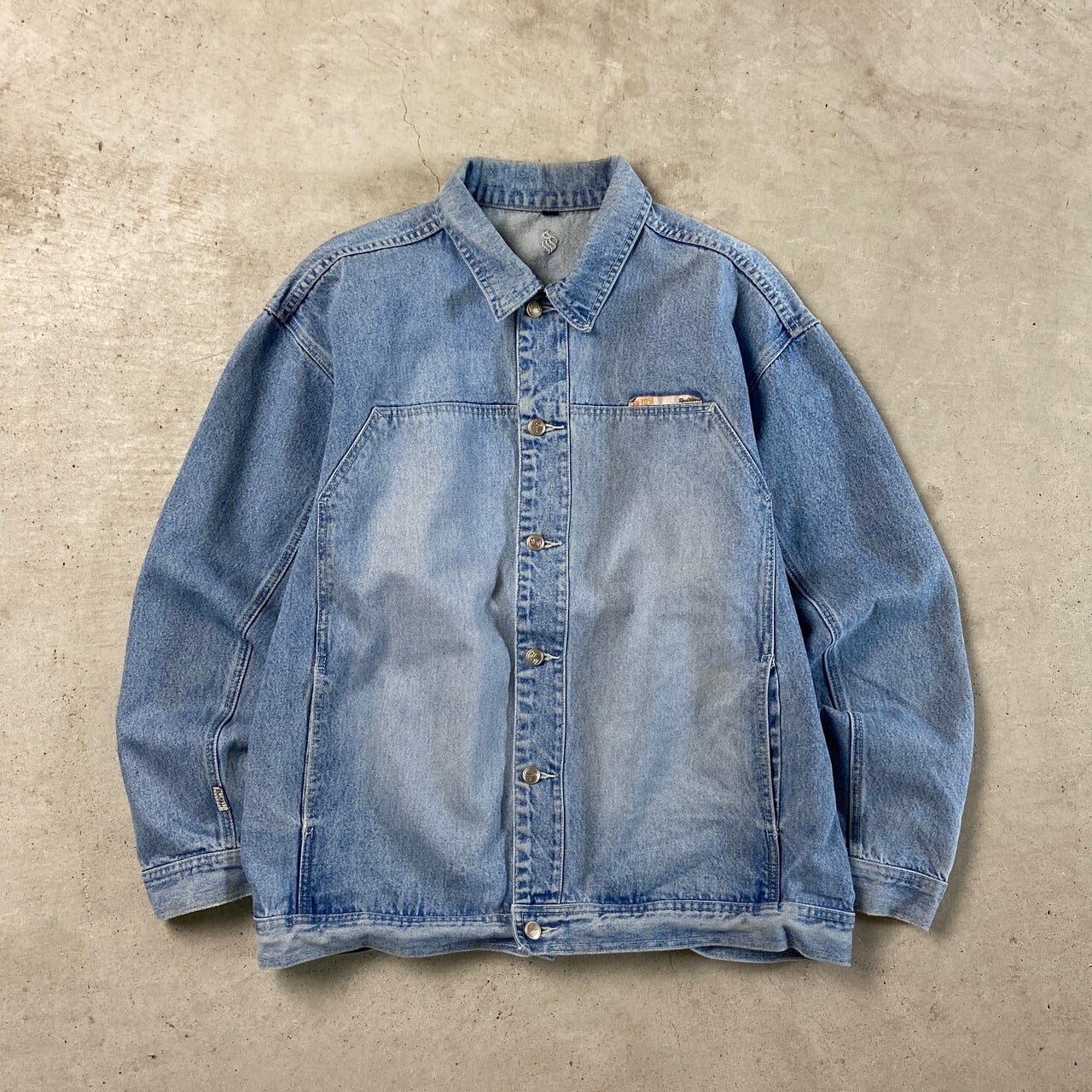 00年代 ROCA WEAR ロカウェア デニムジャケット ビッグサイズ メンズ