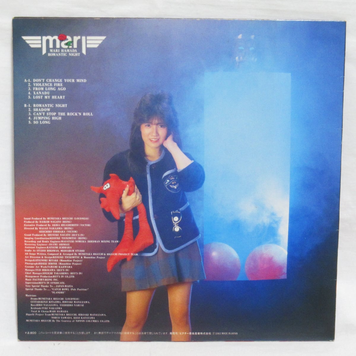 浜田麻里 ROMANTIC NIGHT -炎の誓い-【LP / 帯付き】 | ROCK ECHOES