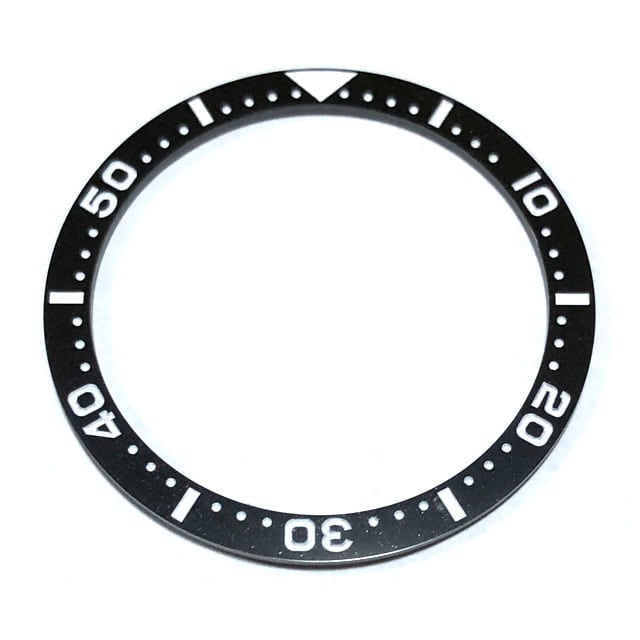 純正デザイン セラミックベゼルインサート（ブラック）for SEIKO SBZI