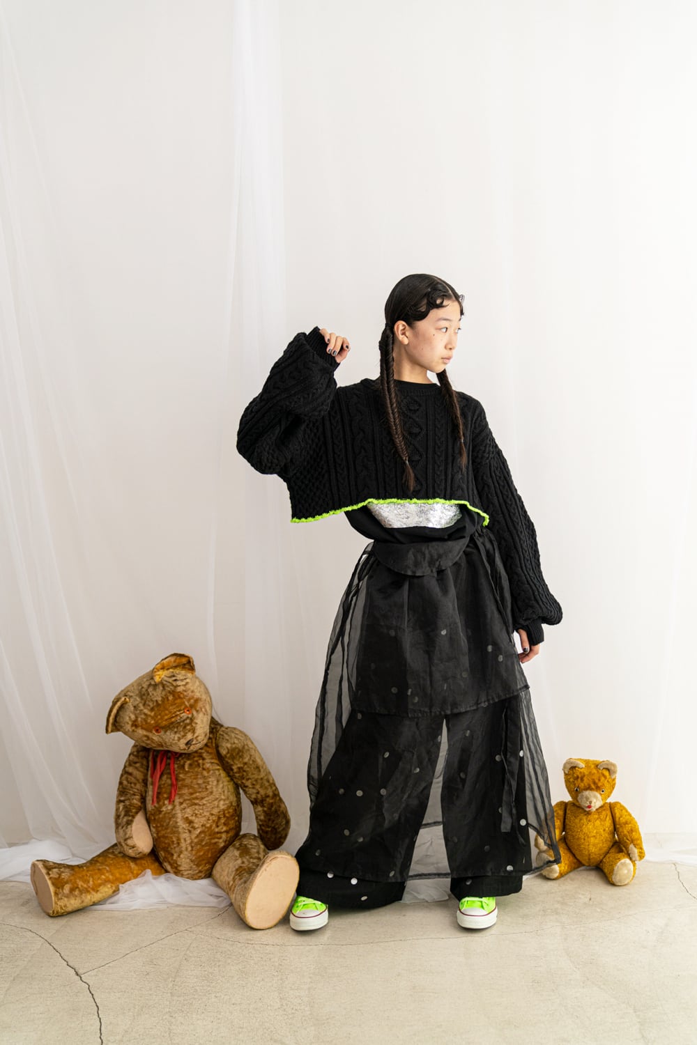 税込13200→税込3300】フランキーグロウ ( frankygrow )ORGANDY JUMPUR