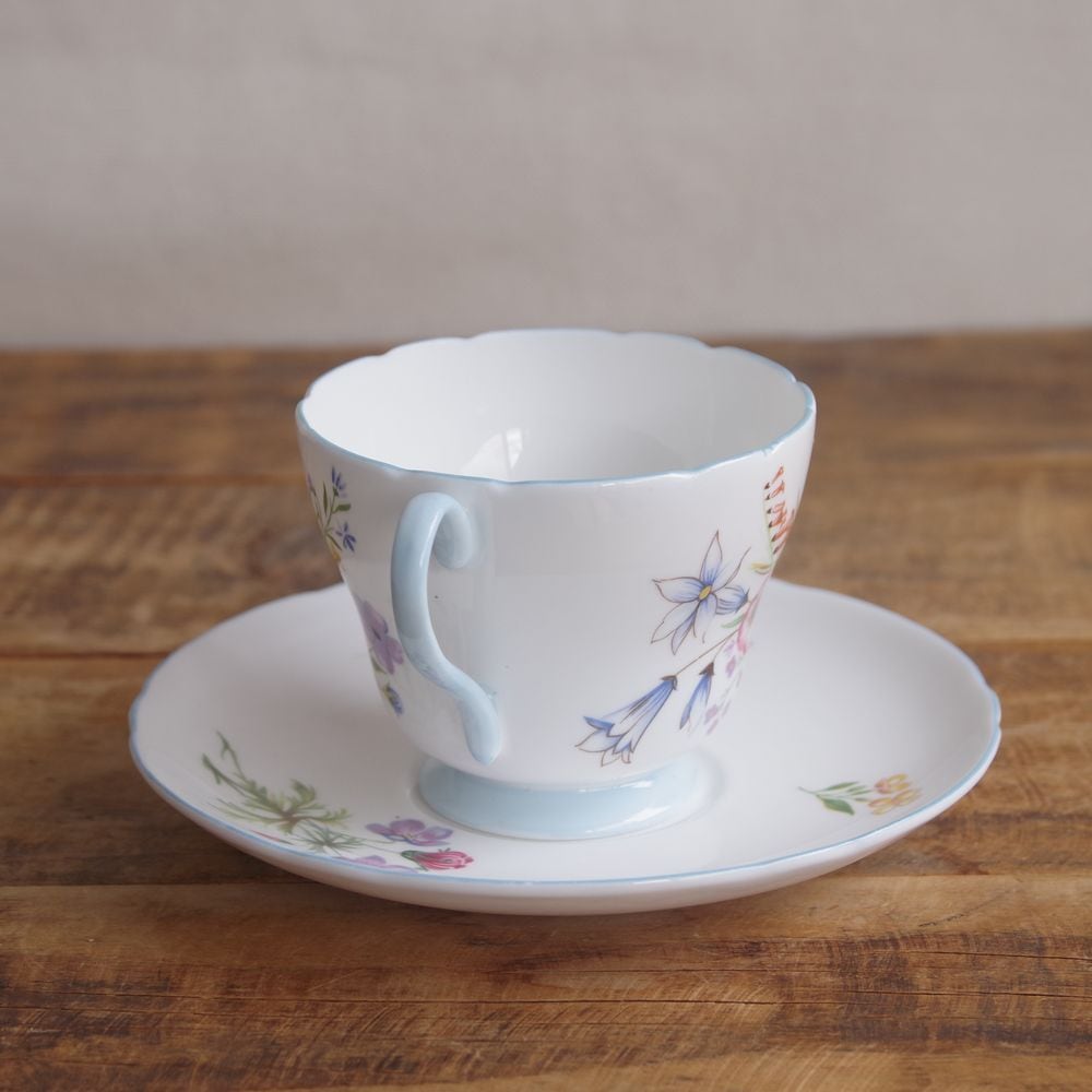 シェリー ワイルドフラワーズ コーヒーカップ ソーサー カップ