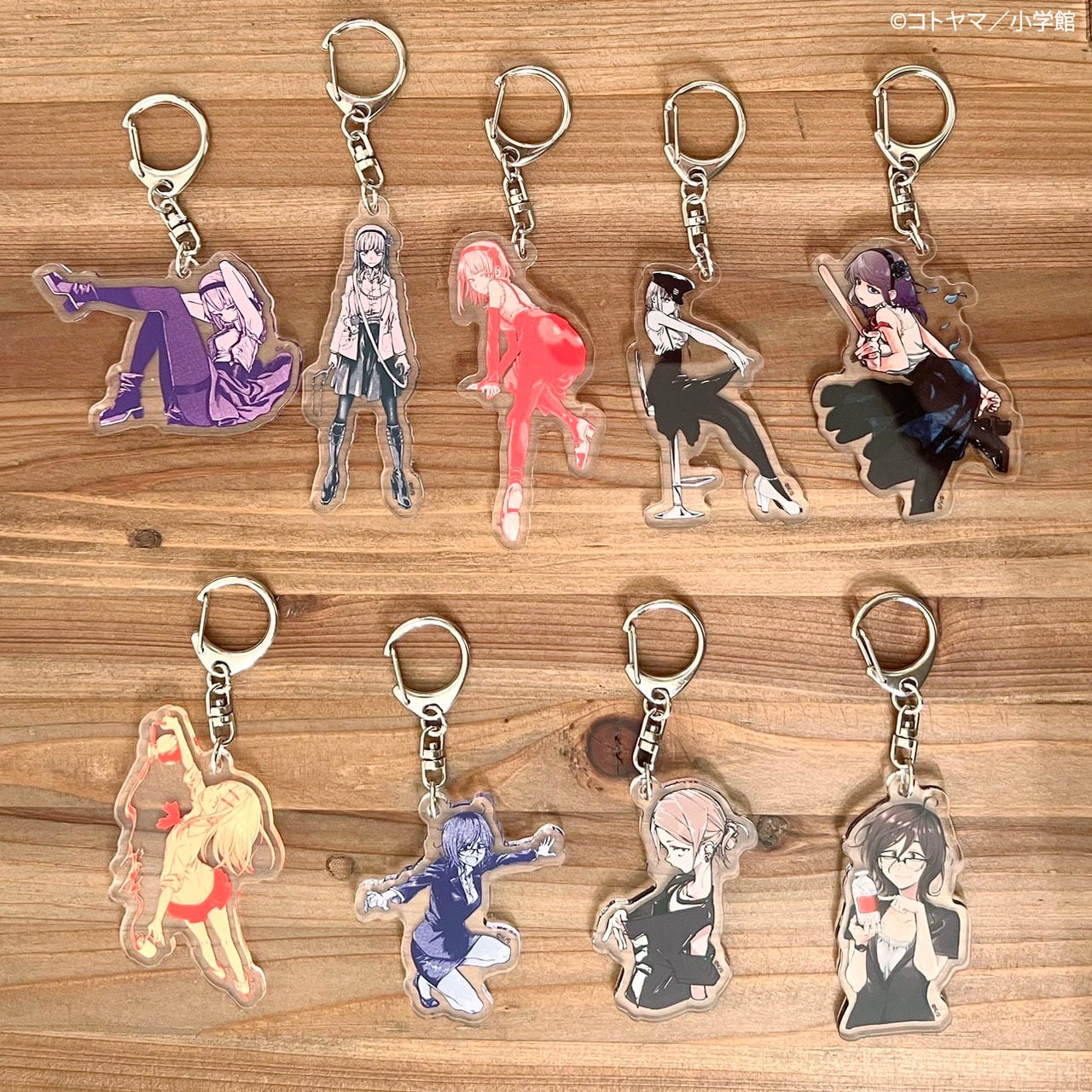 だがしかし〉アクリルチャームコレクション＜全9種コンプリートBOX