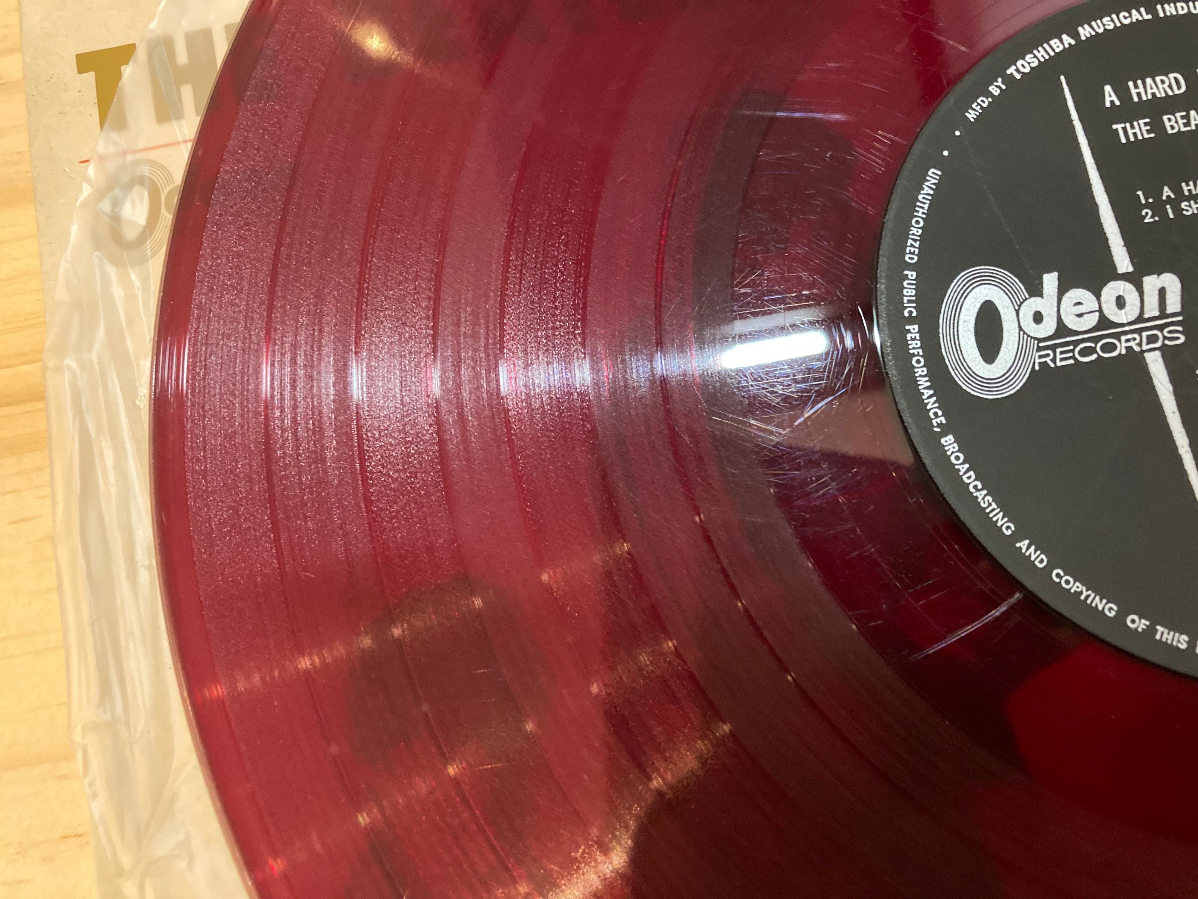 THE BEATLES / A HARD DAY NIGHT(赤盤) | sixteen records (シックス