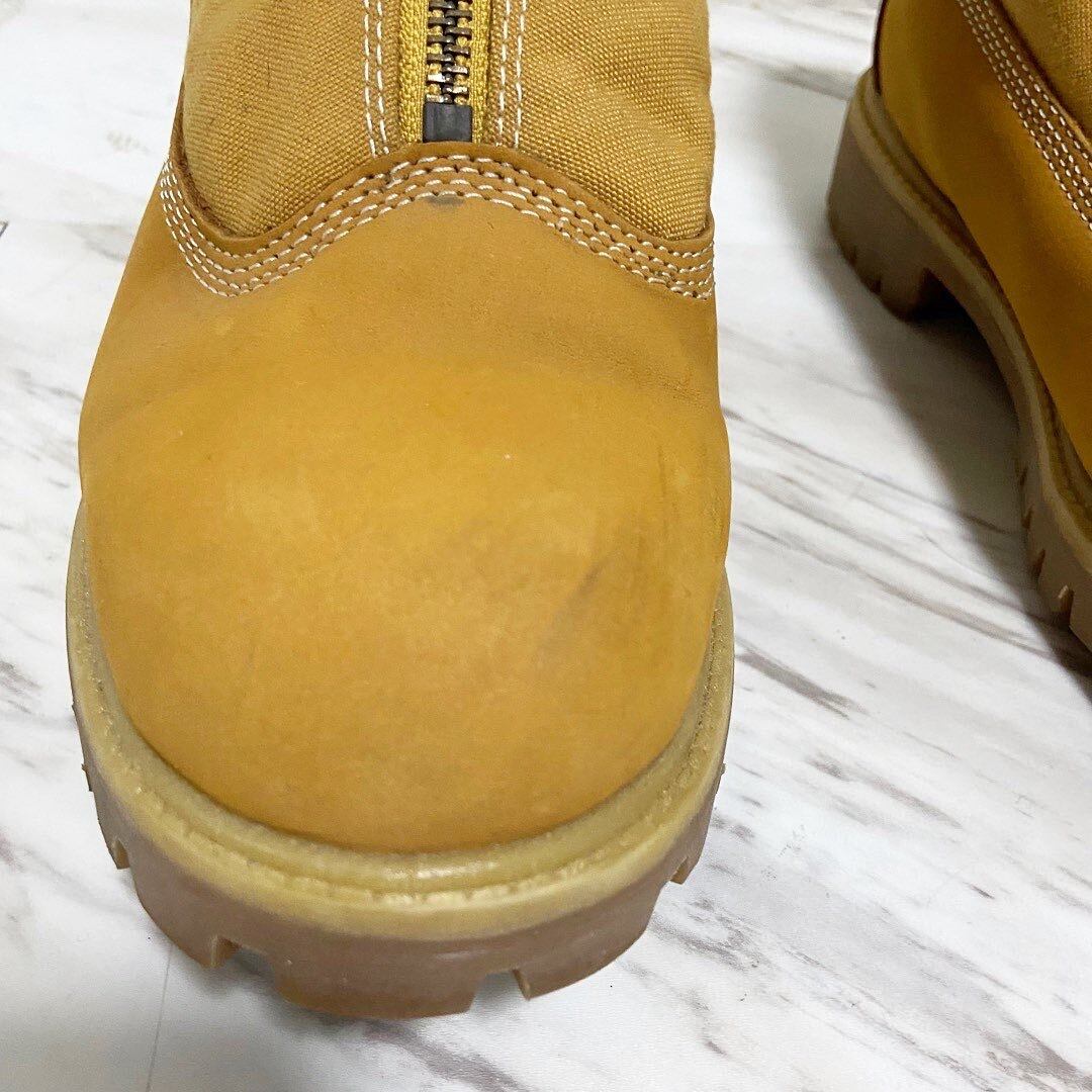 us9 00s timberland × woolrich zip up suede leather boots | protocol
