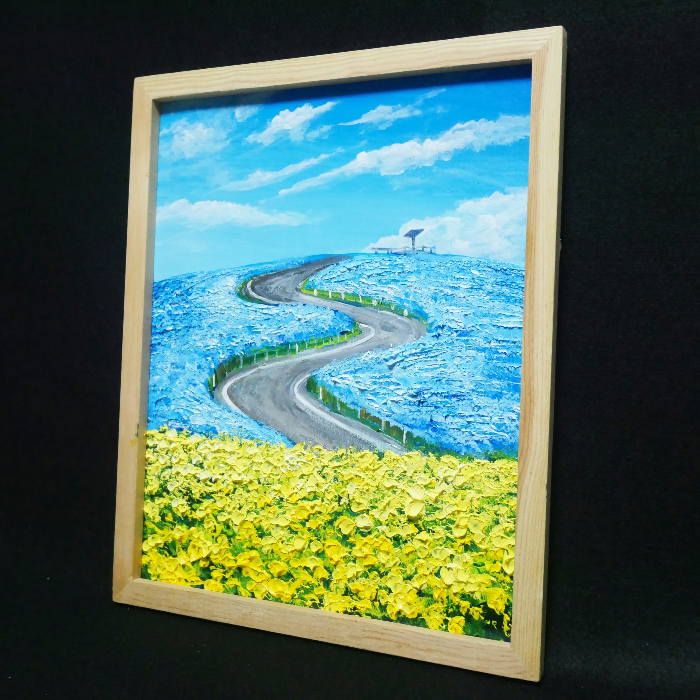 真作/春隣/山水鹿図/布袋屋掛軸HI-133 真作/春隣/山水鹿図/布袋屋掛軸