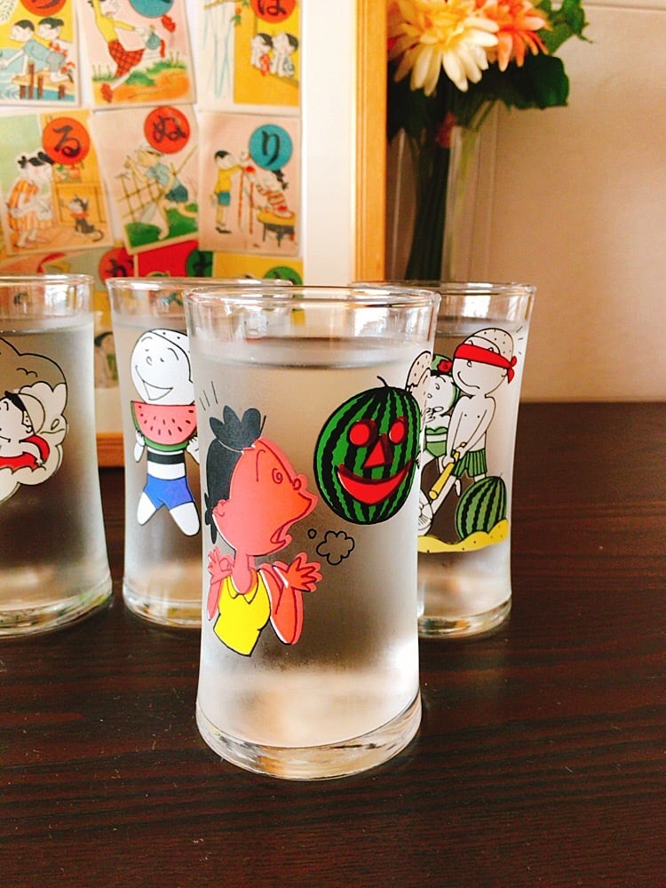 昭和レトロ サザエさん かわるかわる魔法のグラス | Pay ID