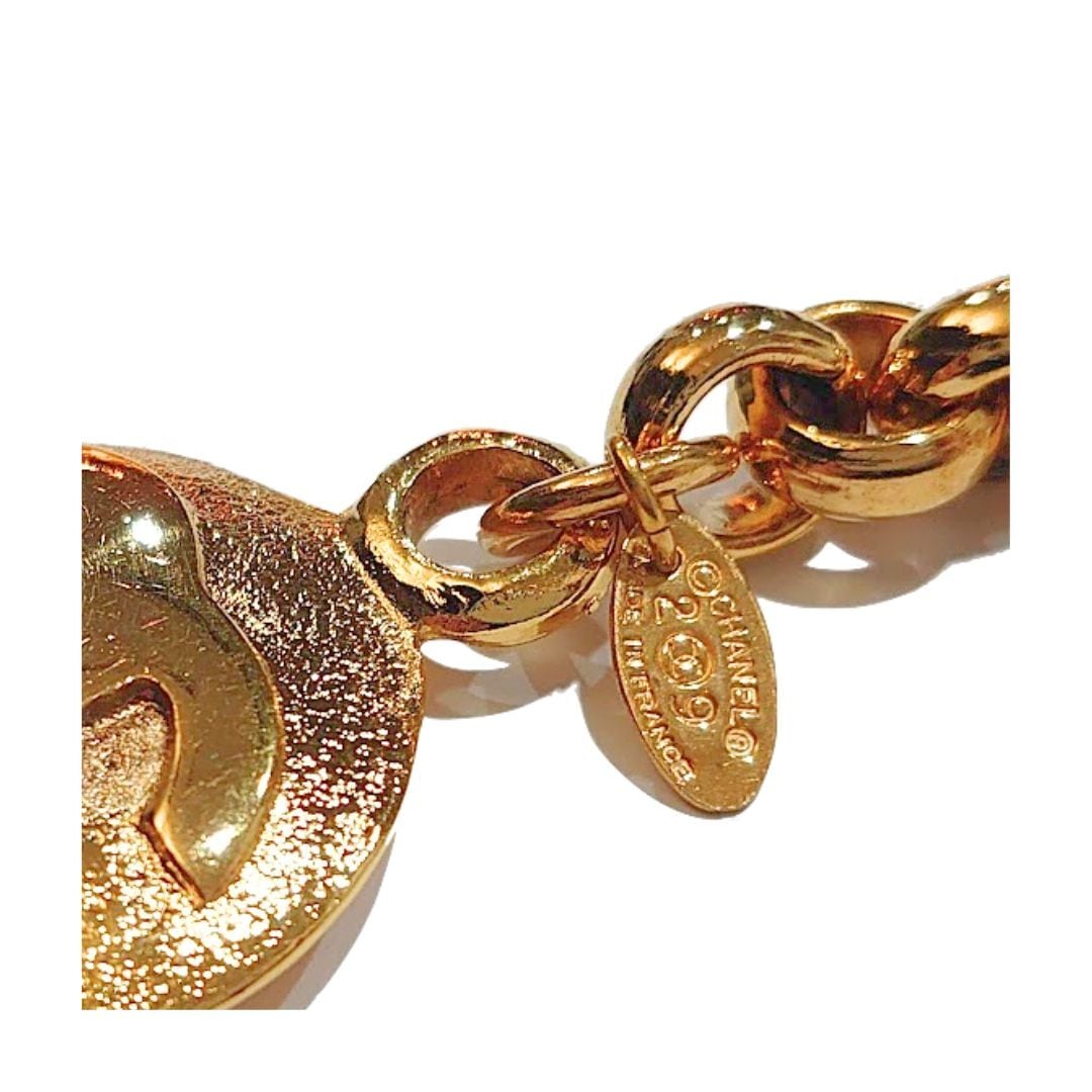 CHANEL シャネル キーホルダー チャーム ココマーク ゴールド オールド