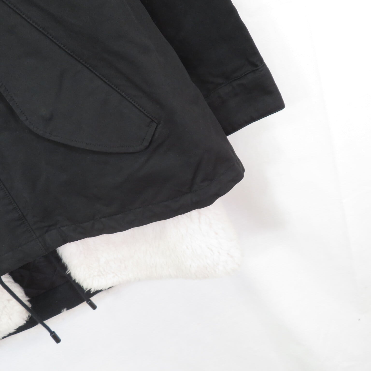 THE RERACS ショート モッズコート ライナー付き size38/ザ リラクス