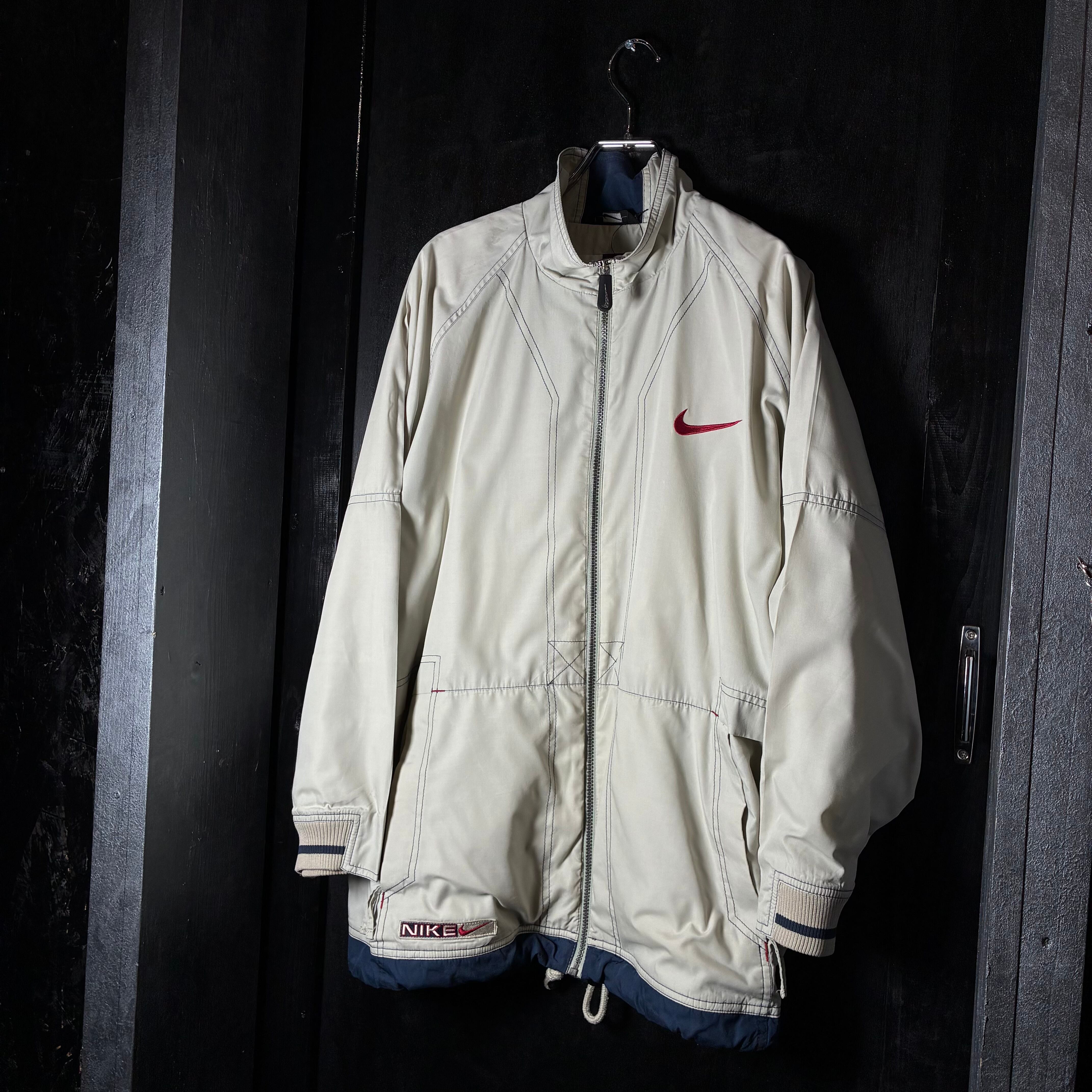 00s NIKE ナイロンジャケット ナイキ ドローコード M | 古着屋 the moon
