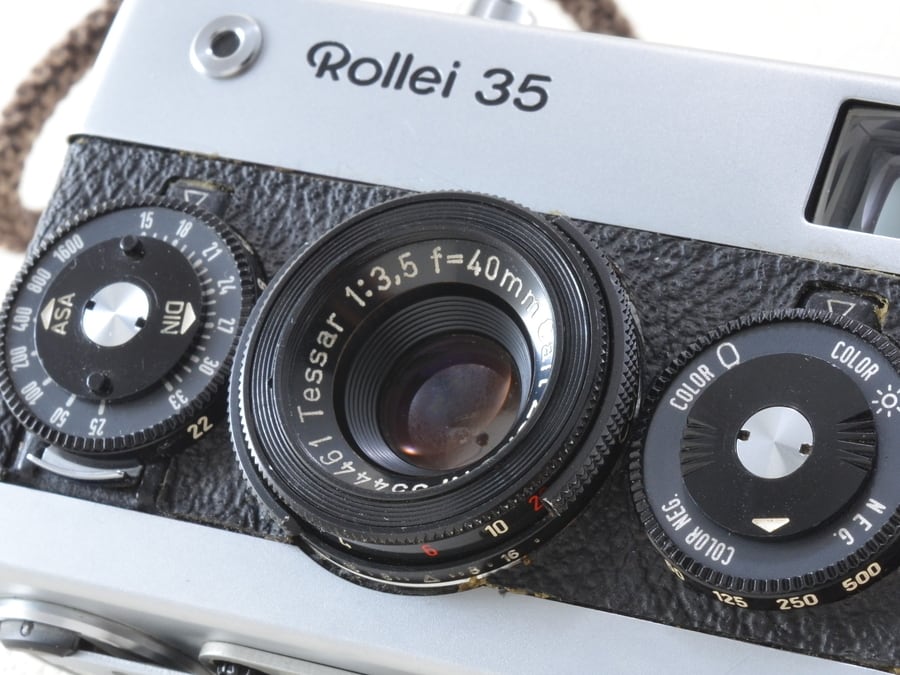 Rollei 35 / Carl Zeiss Tessar 40mm F3.5 整備済 ローライ（22404