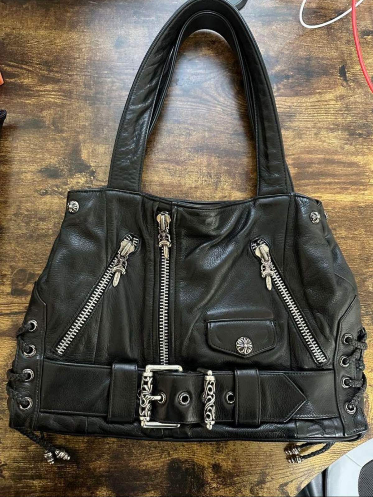 CHROME HEARTS クロムハーツ jjdean ラージ バッグ | chromehearts