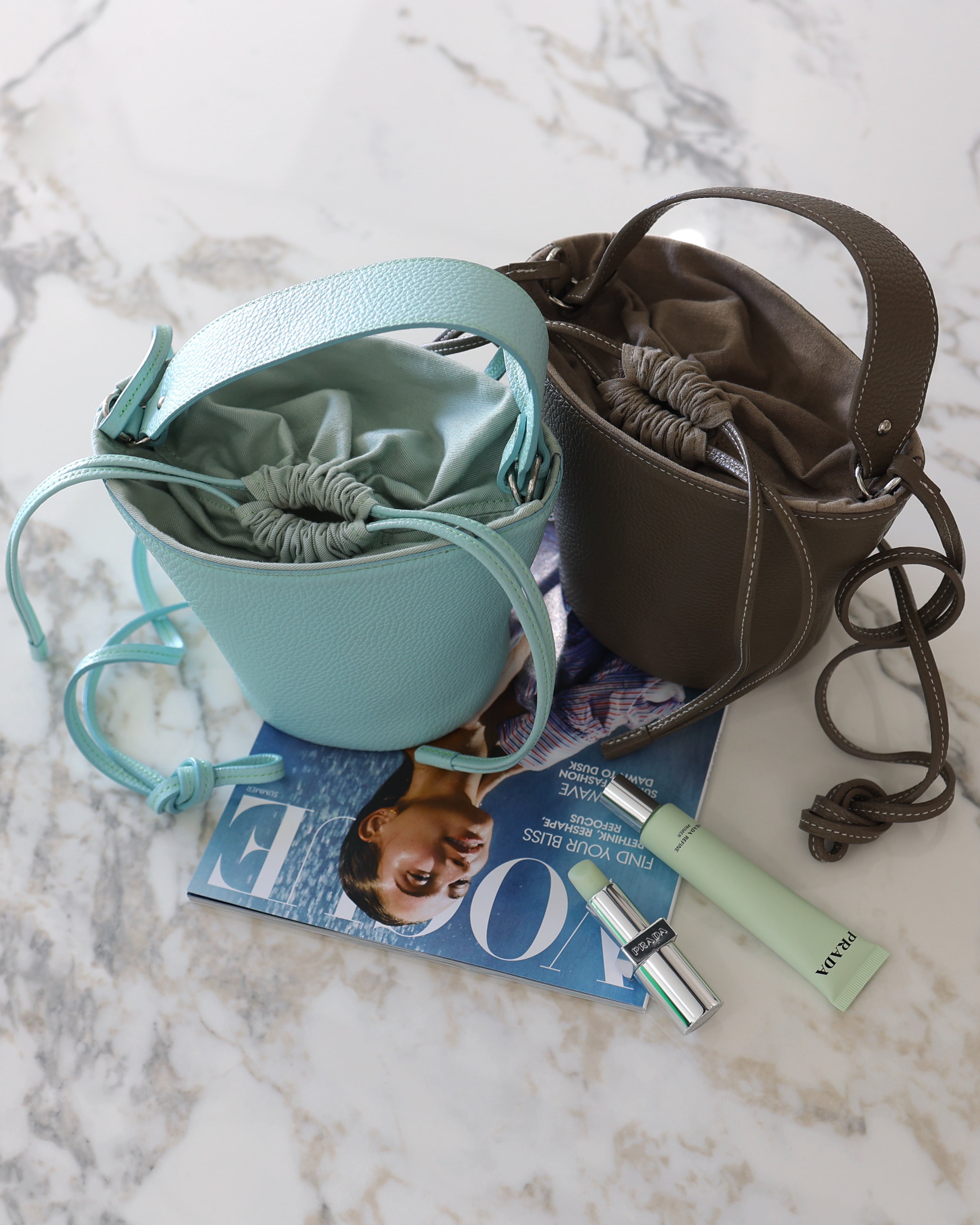 Pottery Bag/AQUA | ayako