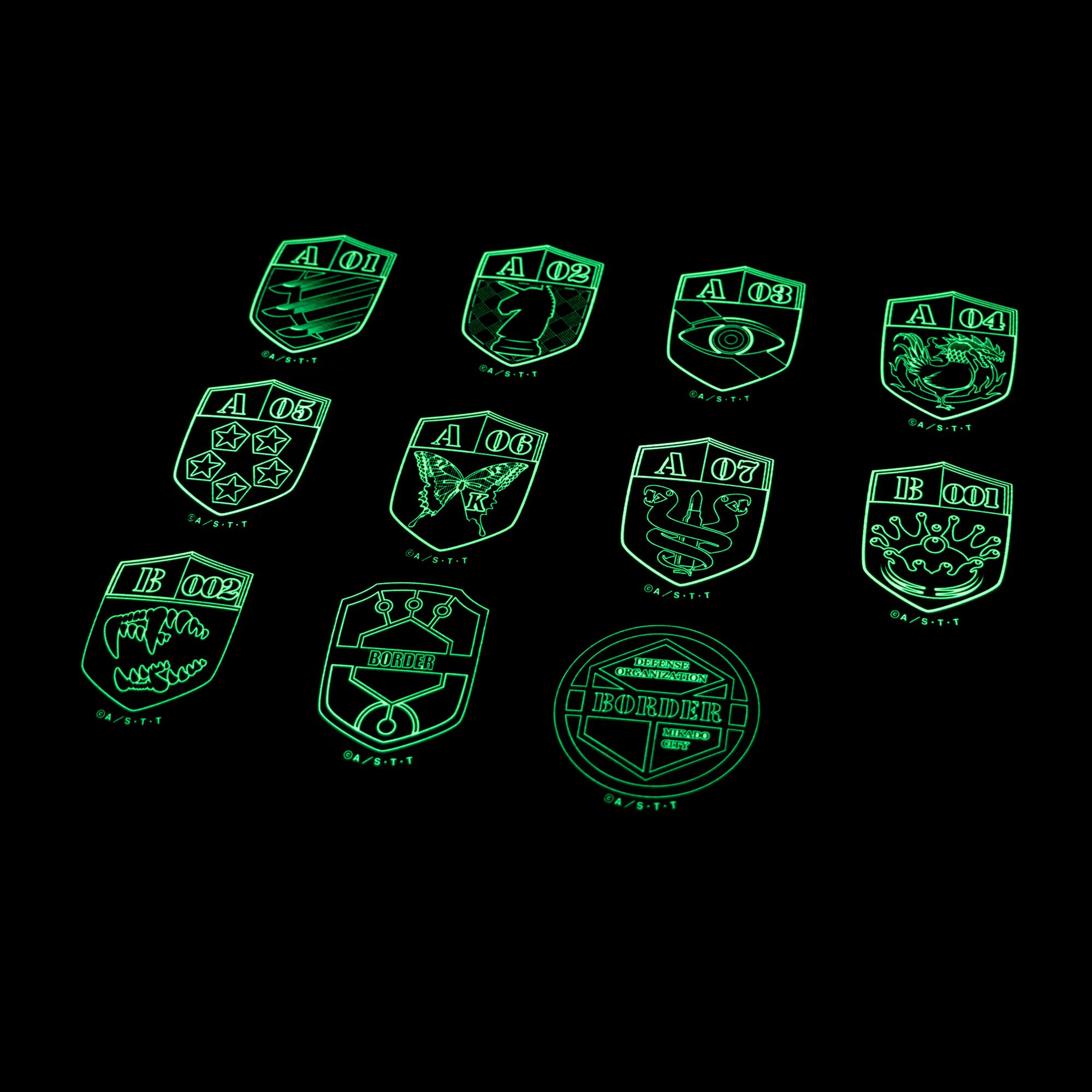 ワールドトリガー 高発光缶バッジ 嵐山隊A05 | Groove Garage