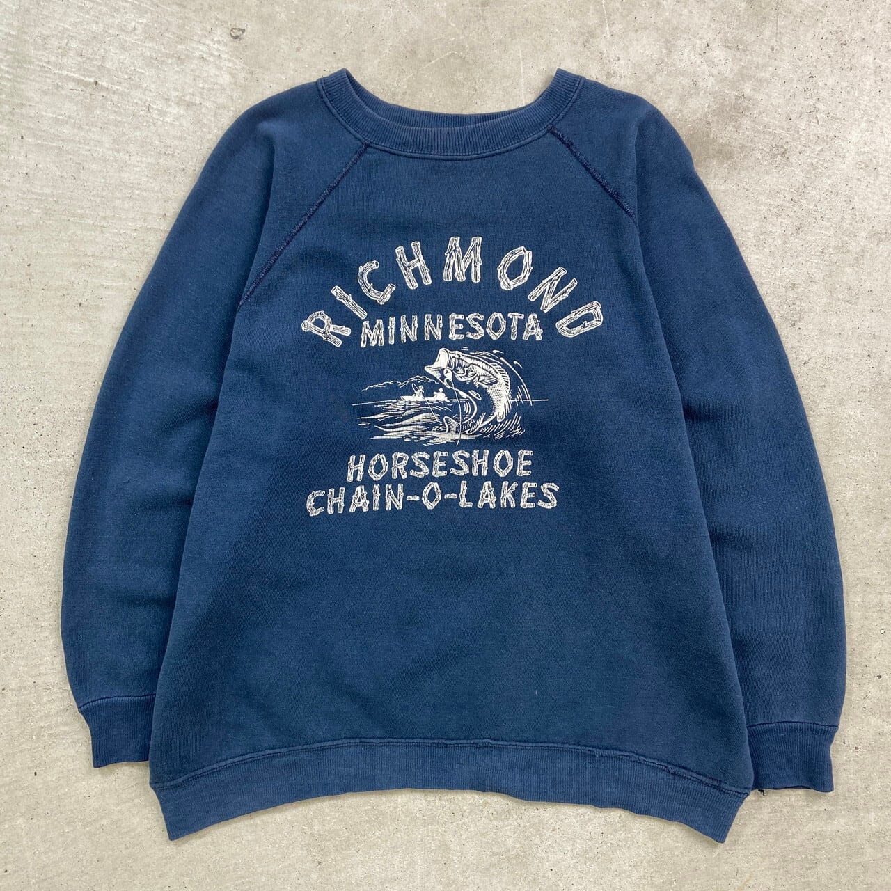 60年代~70年代 FSSC ラグランスウェット 脇下ガゼット 5段