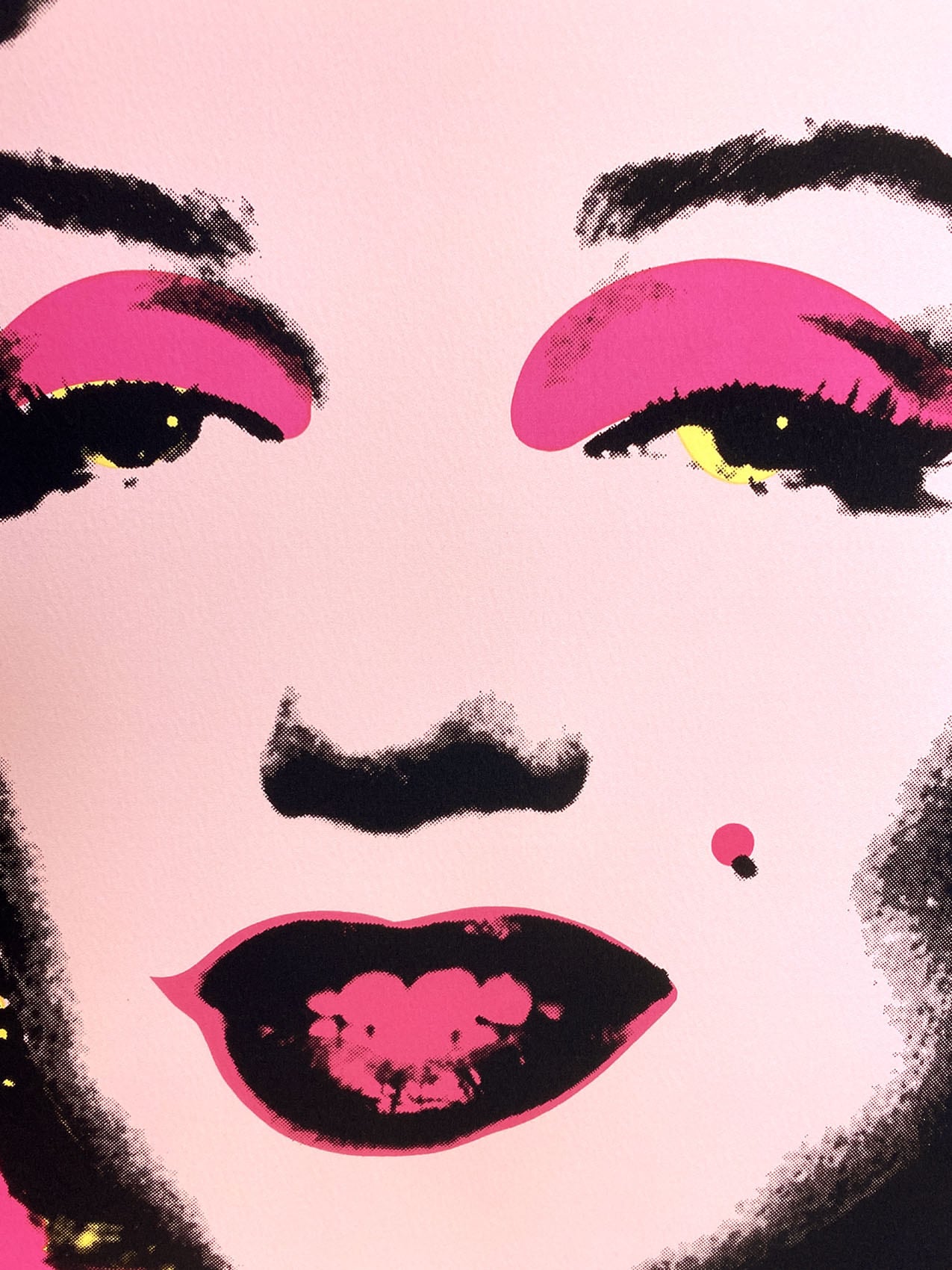 アンディ ウォーホル「マリリン モンロー(ホットピンク)1967」展示用