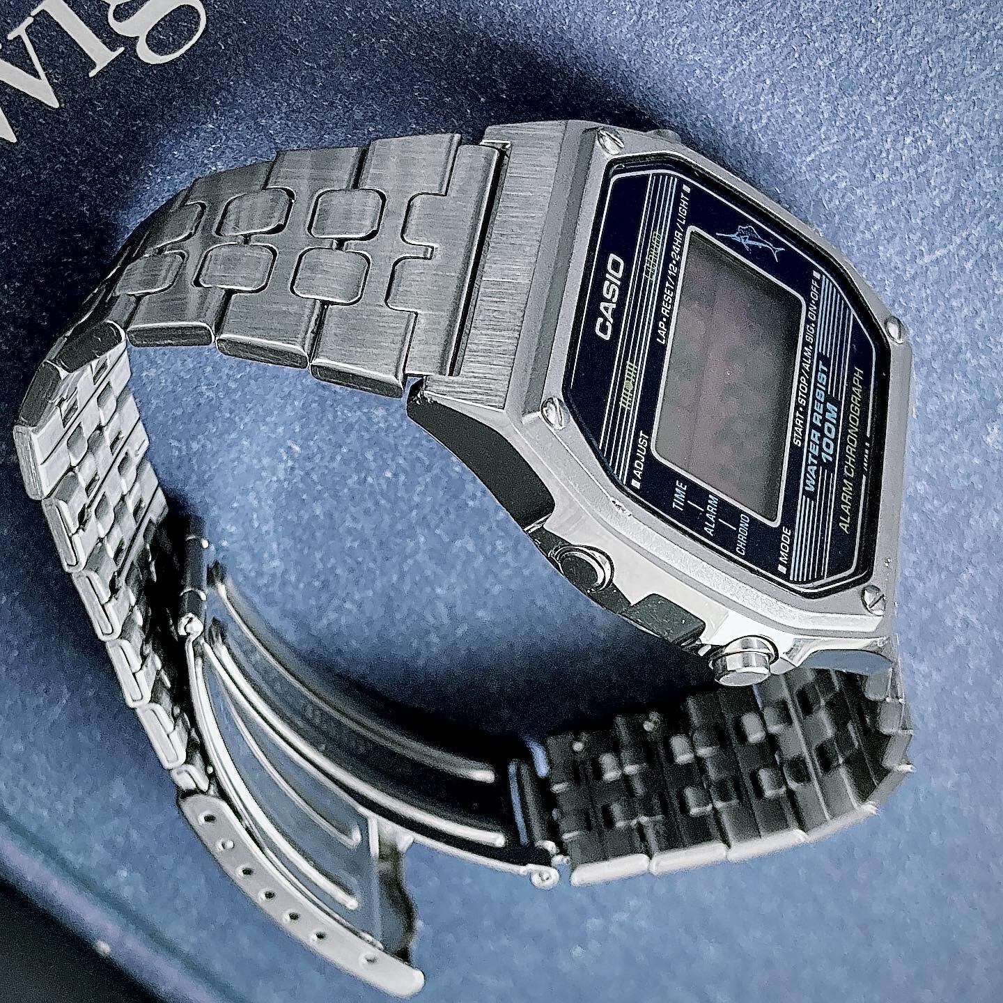 商品番号197 casio w350紺 marlin | ふるカシ時計