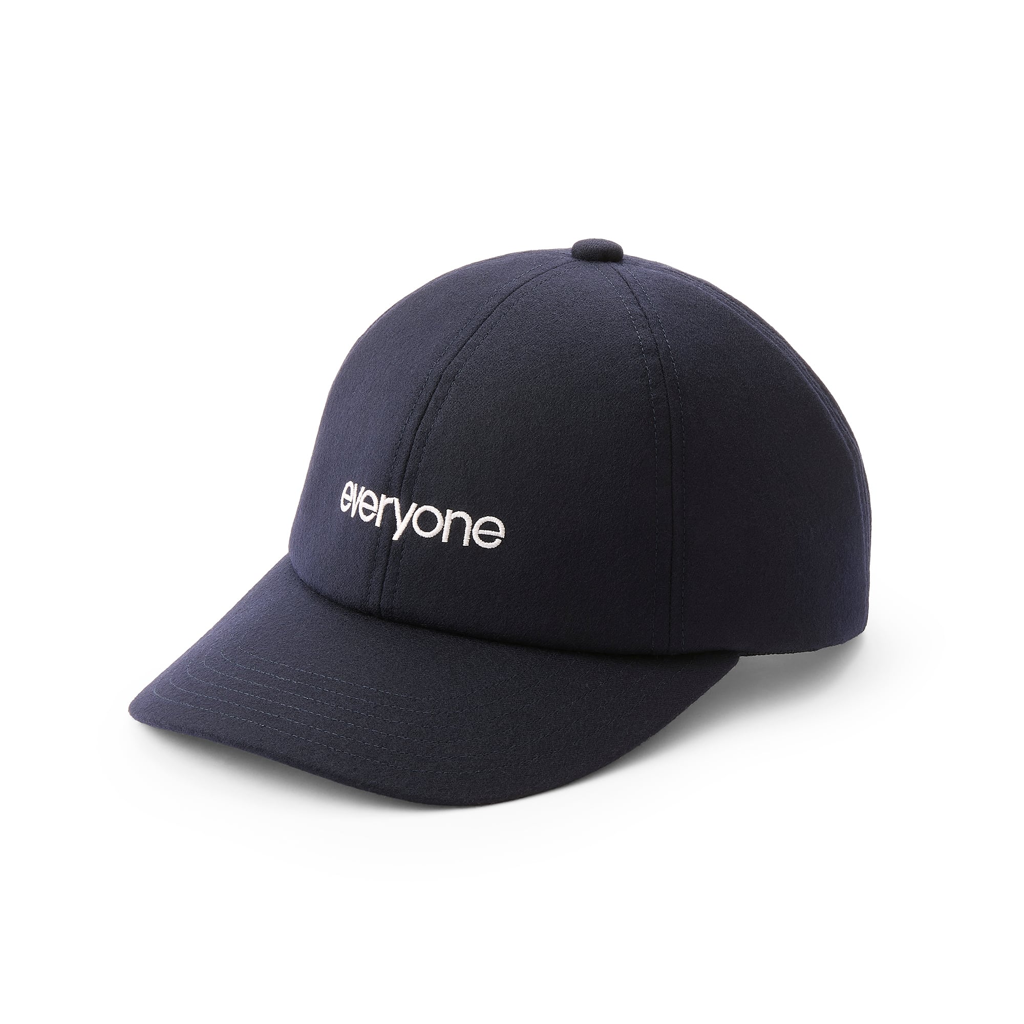 everyone original logo tropical wool cap (NAVY) | everyone