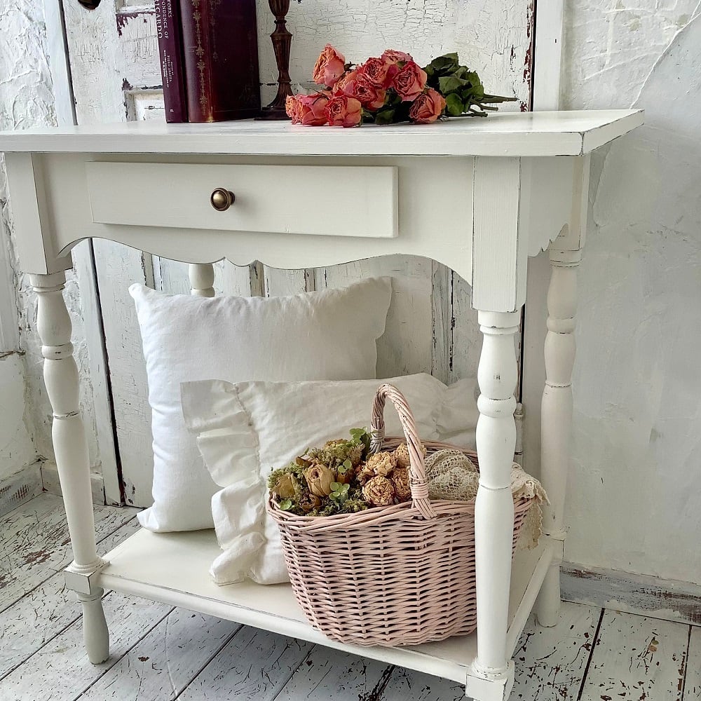 受注製作】コンソールテーブル・飾り棚・フレンチシック・シャビー