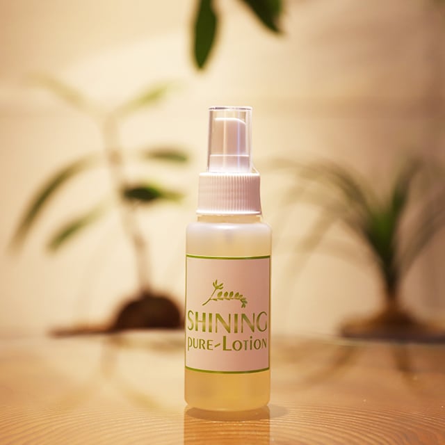 しっとり美肌 天然素材 シャイニング ピュアローション 1000ml（詰替用