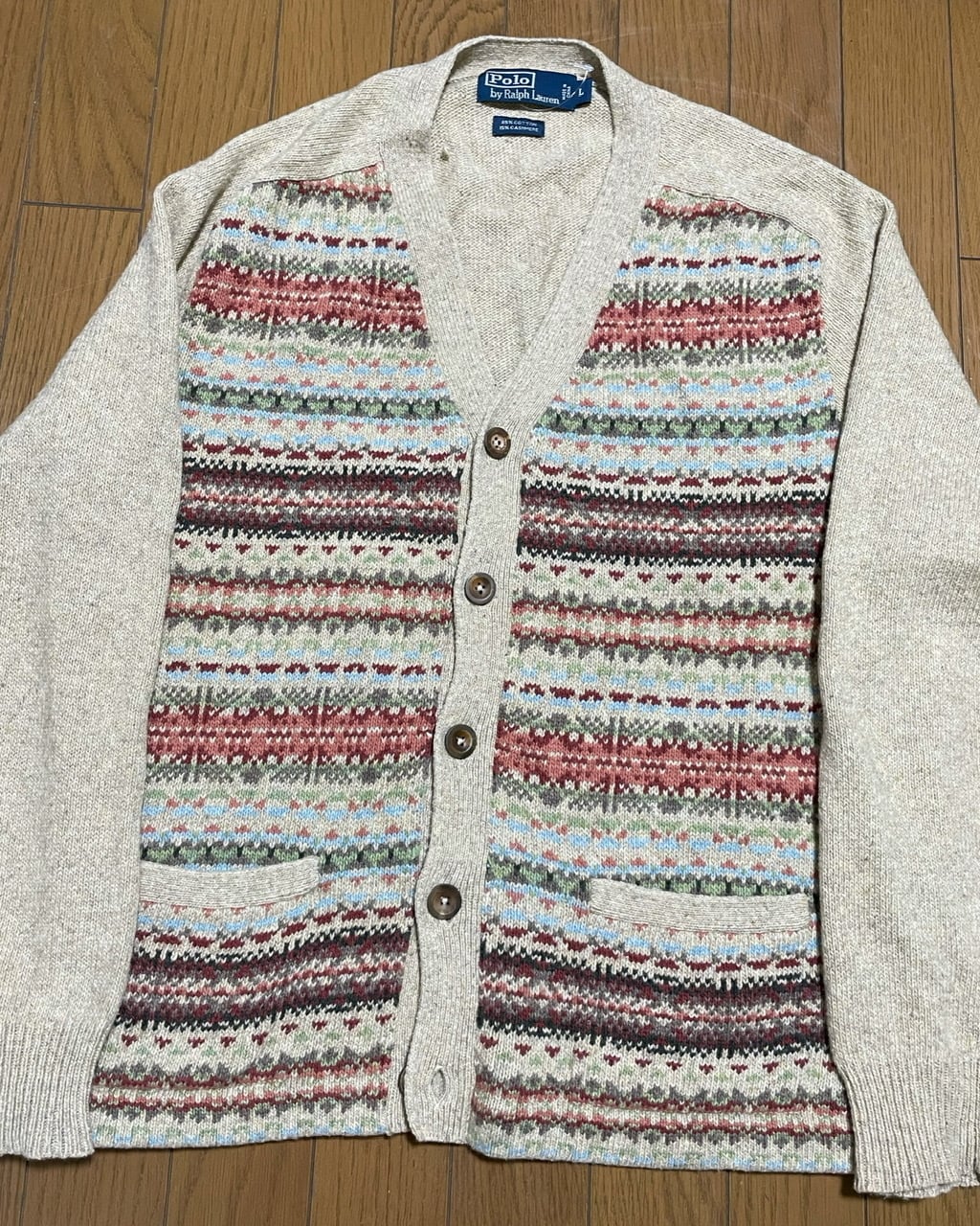 旧ロゴ Polo Ralph Lauren フェアアイルカーディガンユーズド | Room