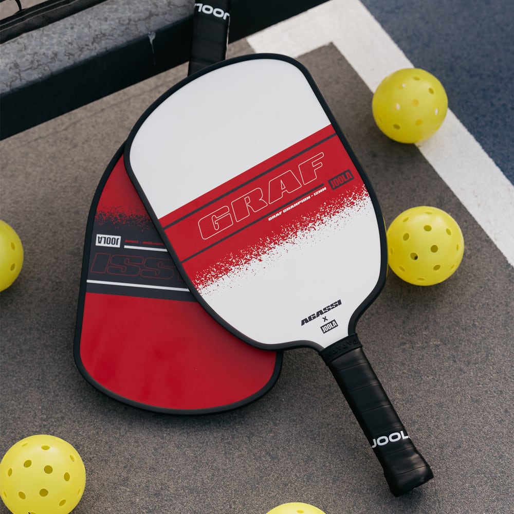 スタートセット JOOLA AGASSI/GRAF CHAMPION PICKLEBALL PADDLE SET