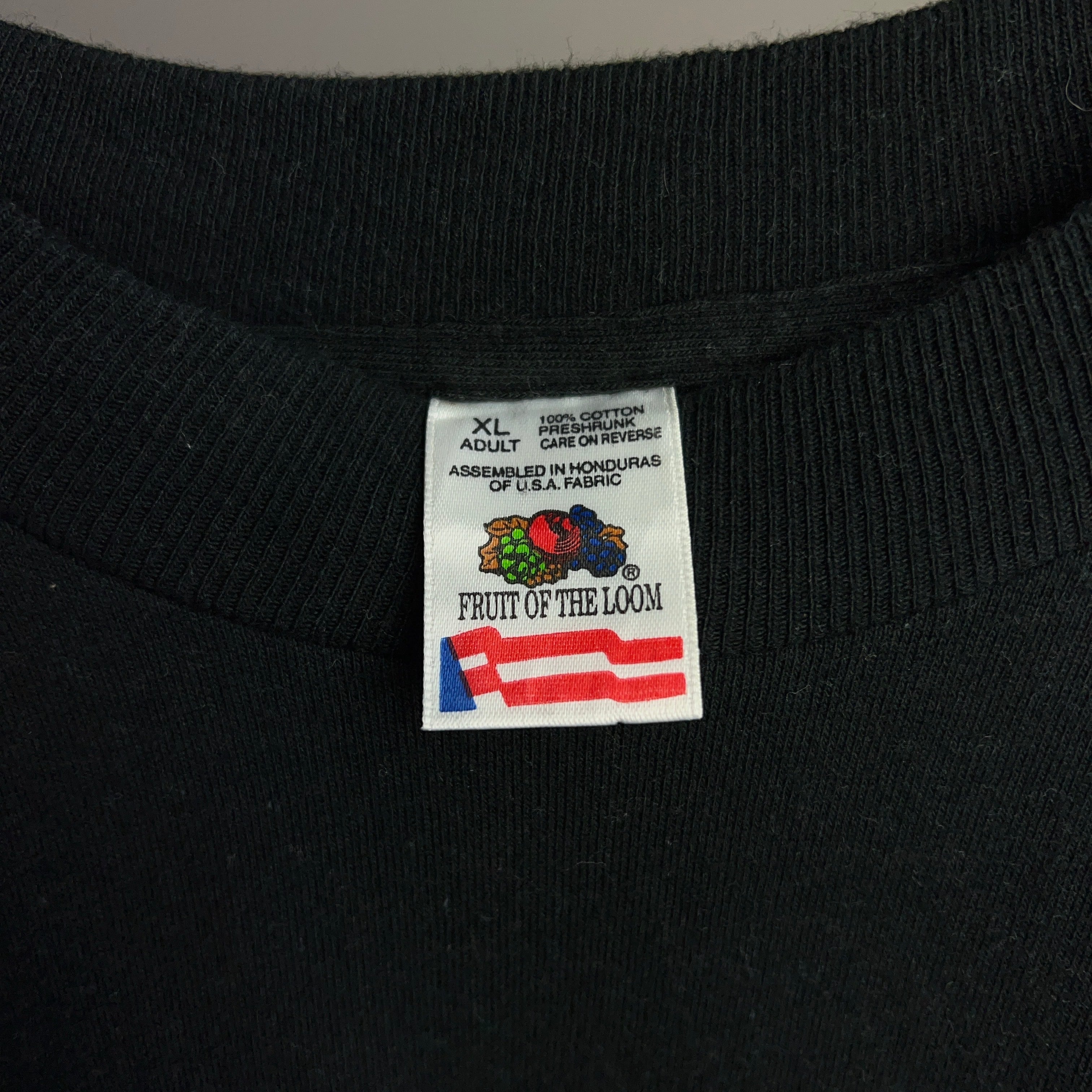 90's Budweiser Beer L/S T-shirt Black SIZE XL 90年代 バドワイザー