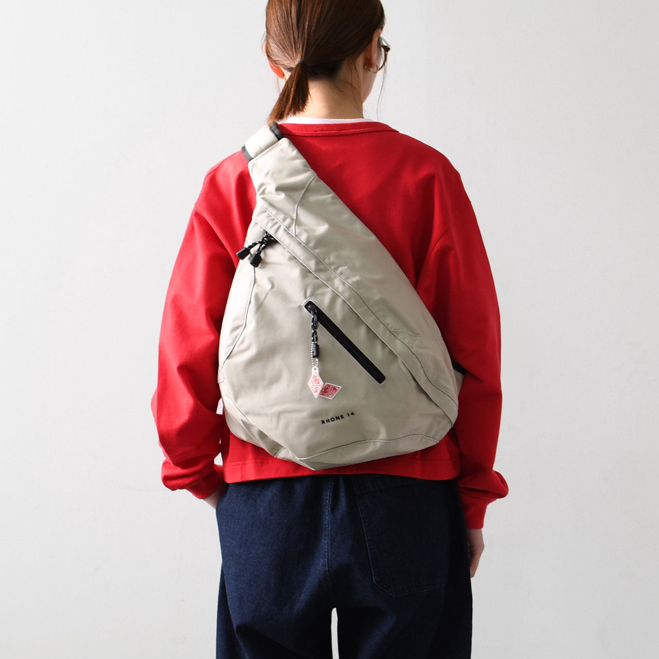 DANTON [ダントン] CORDURA CANVAS ONE SHOULDER BAG「RHONE 14