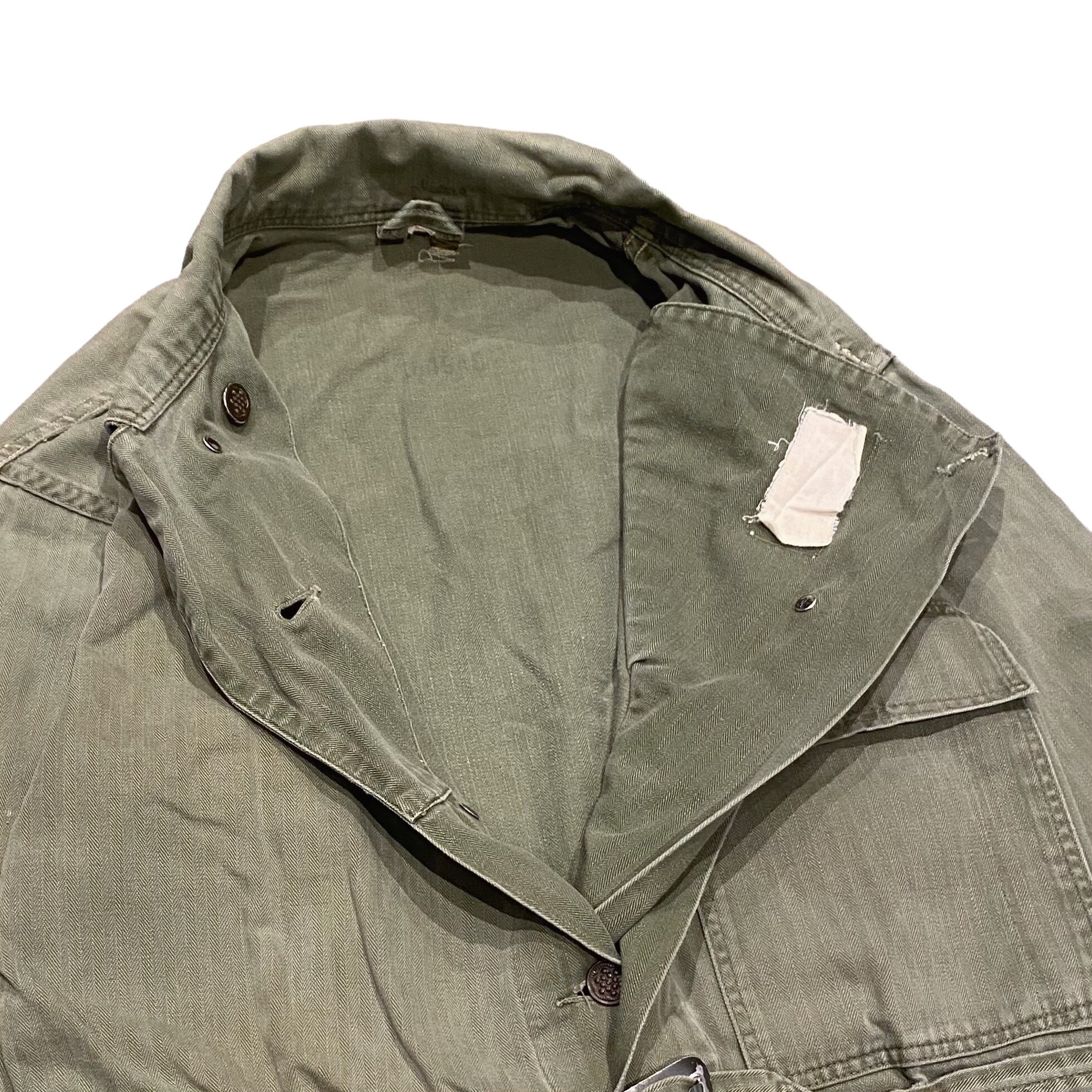 40's US ARMY M-43 HBT つなぎ all-in-one S / アメリカ軍 米軍実物