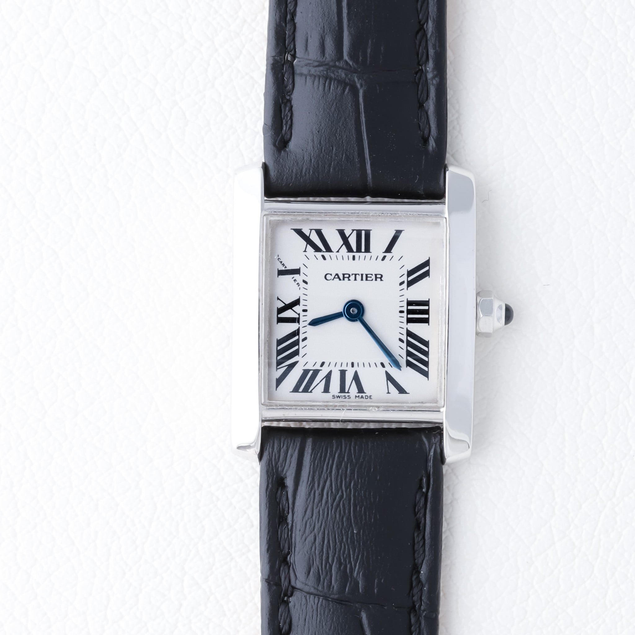 カルティエ タンクフランセーズ SM WG×レザー | Ante Official select