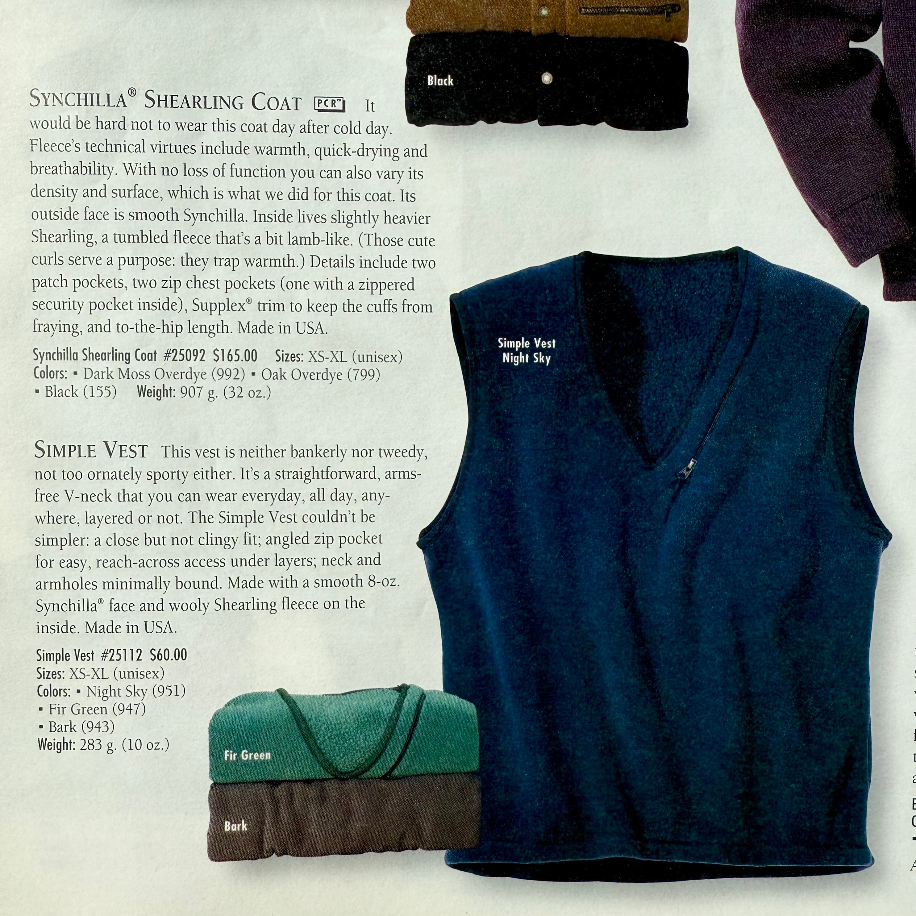 Vintage Used Patagonia “SIMPLE VEST” 1996年 90's 90年代 パタゴニア