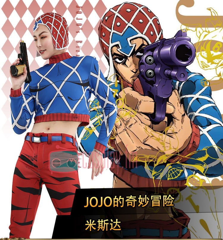 ジョジョの奇妙な冒険】グイード・ミスタ コスプレ 衣装 高品質 第5部