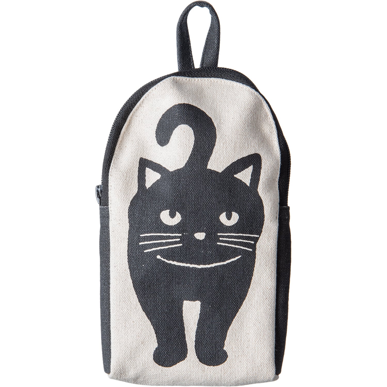 ZPO ジッパーポーチ ニャンタマ クロネコ NT (4573619380314) | AND