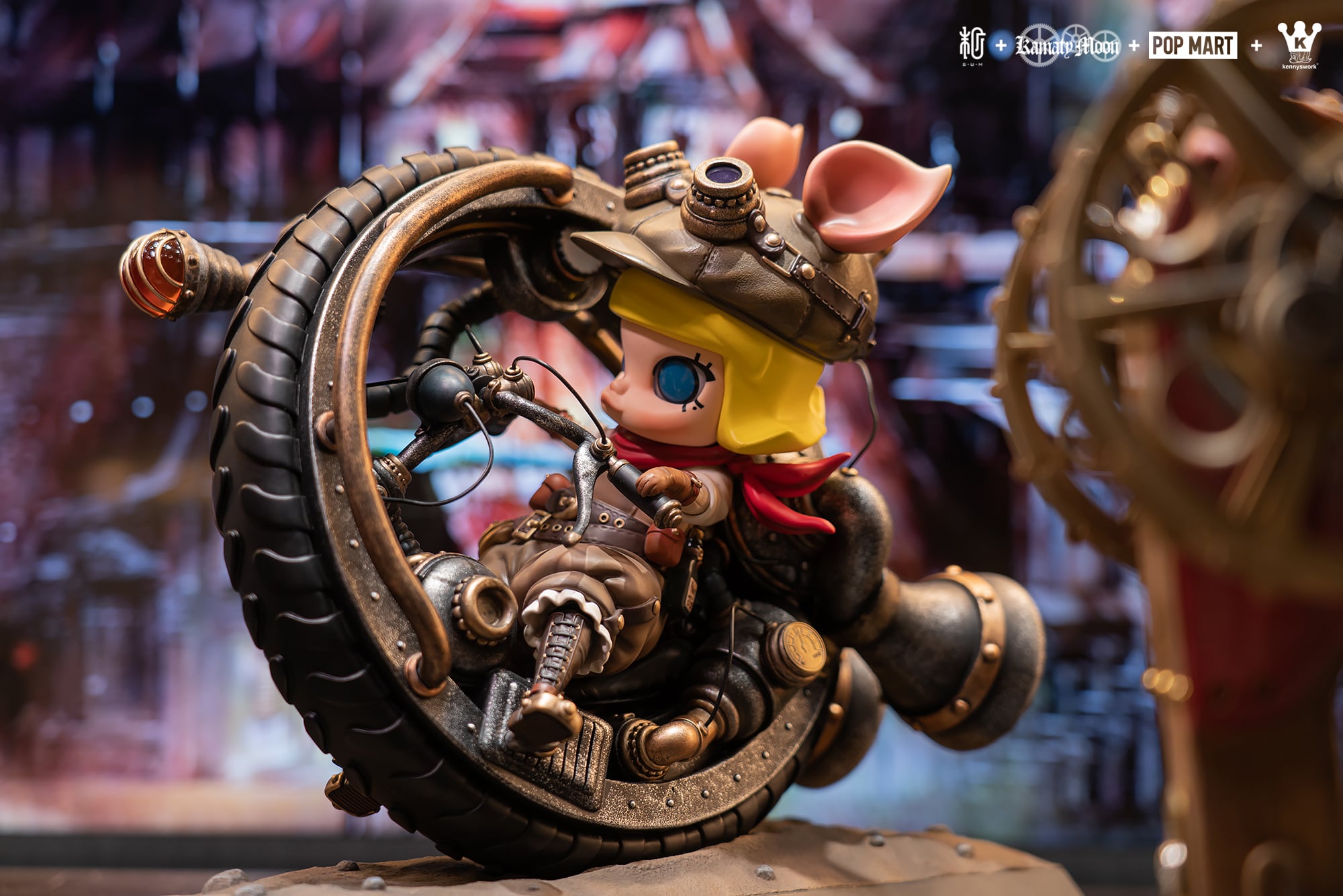 Steampunk Monowheell Storm Piggy Molly ｜鎌田光司×Kenny Wong | sumart