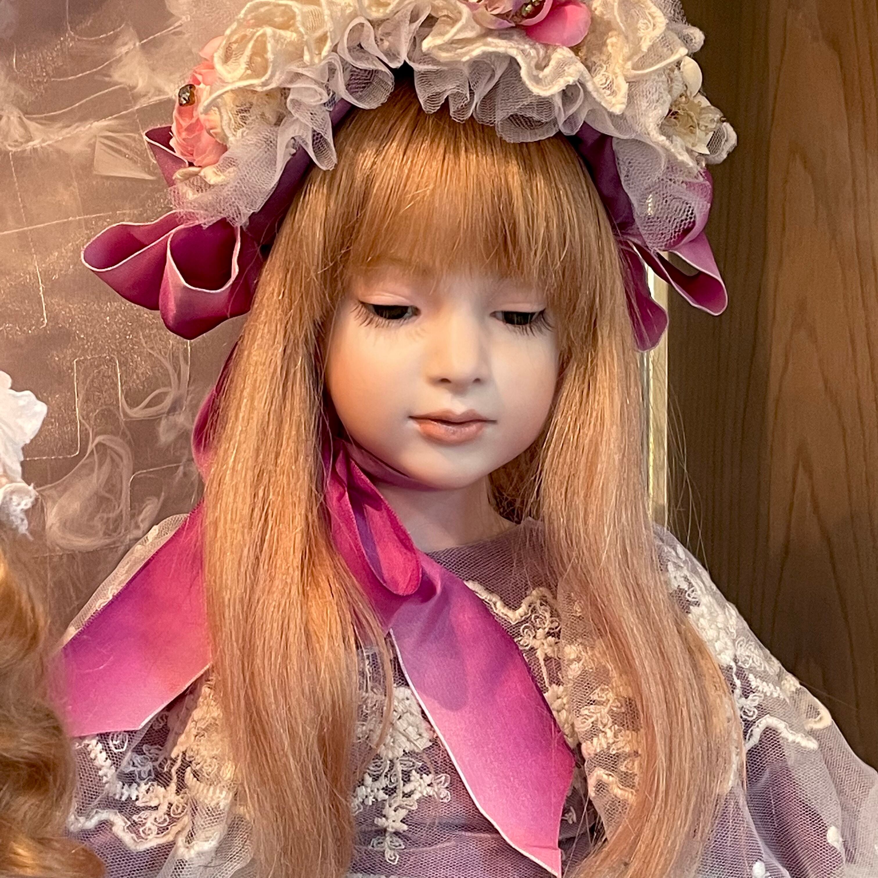 エリーゼ（約63cm）ビスクドール | 創作人形館ミワドールBASE店