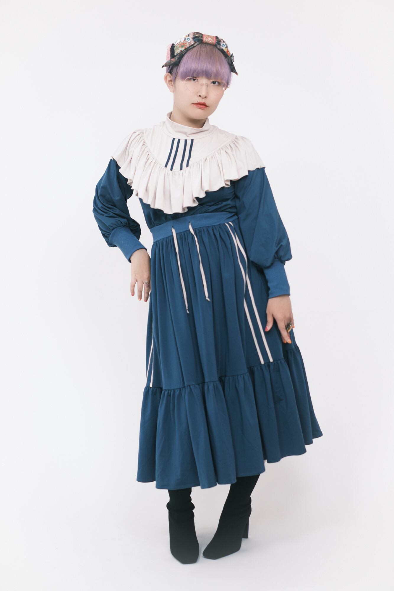 ジャージロリータ ドール (ブルー)ワンピース | カワイイカルト