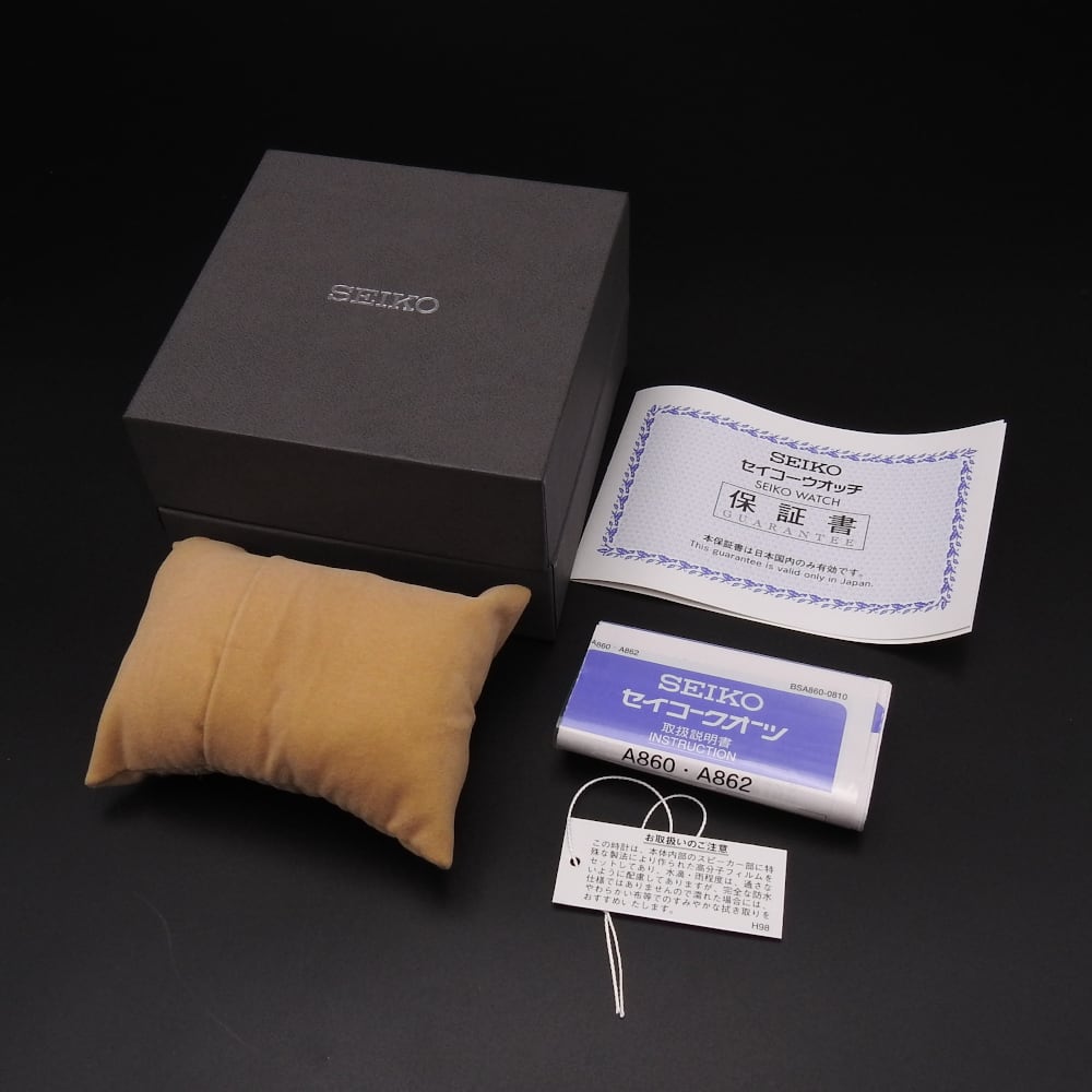 正規品】美品 希少〔正常稼働〕SEIKO セイコー 音声デジタルウオッチ